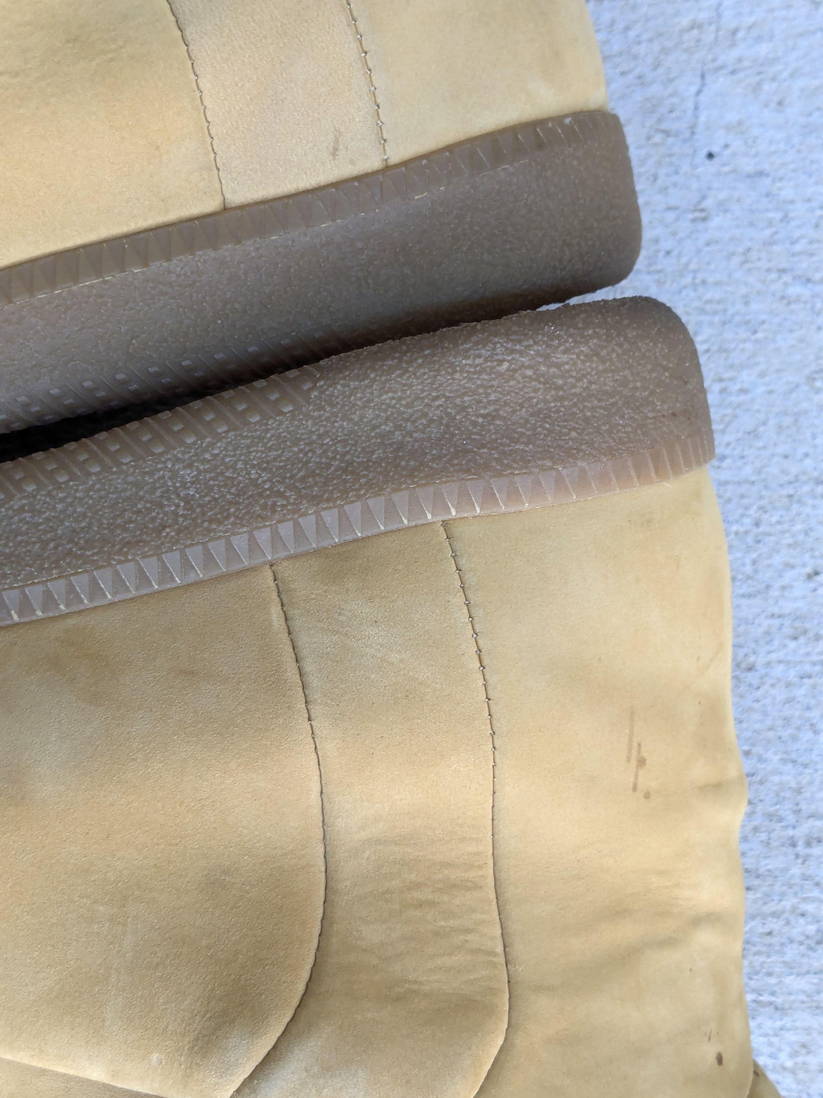 Maison Margiela Maison Margiela Future Wheat Tan 8 41 High Tops Suede Size US 8 / EU 41 - 15 Thumbnail