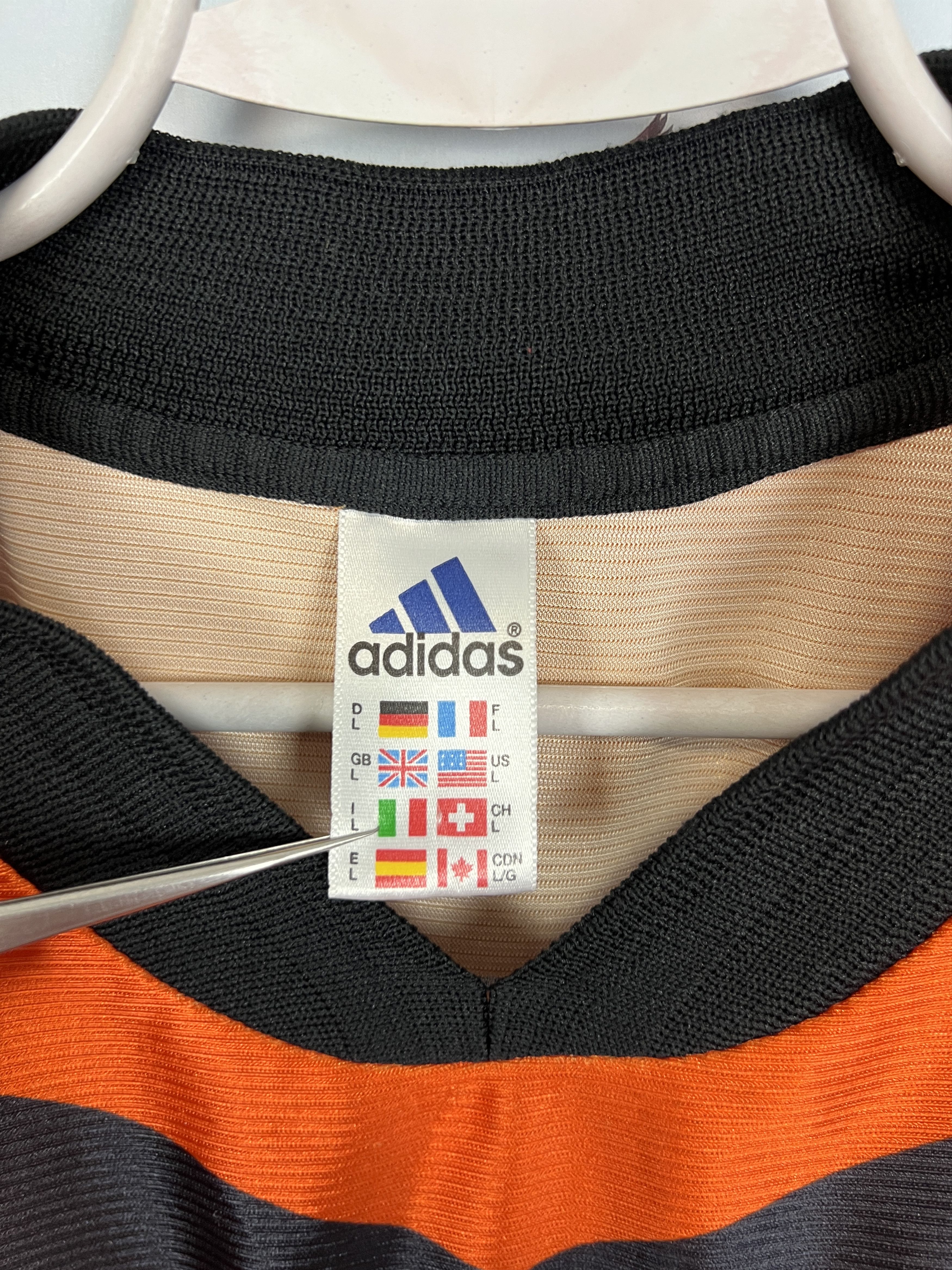Adidas Vintage Adidas Football Goalkeeper Template Shirt Size US L / EU 52-54 / 3 - 8 Thumbnail