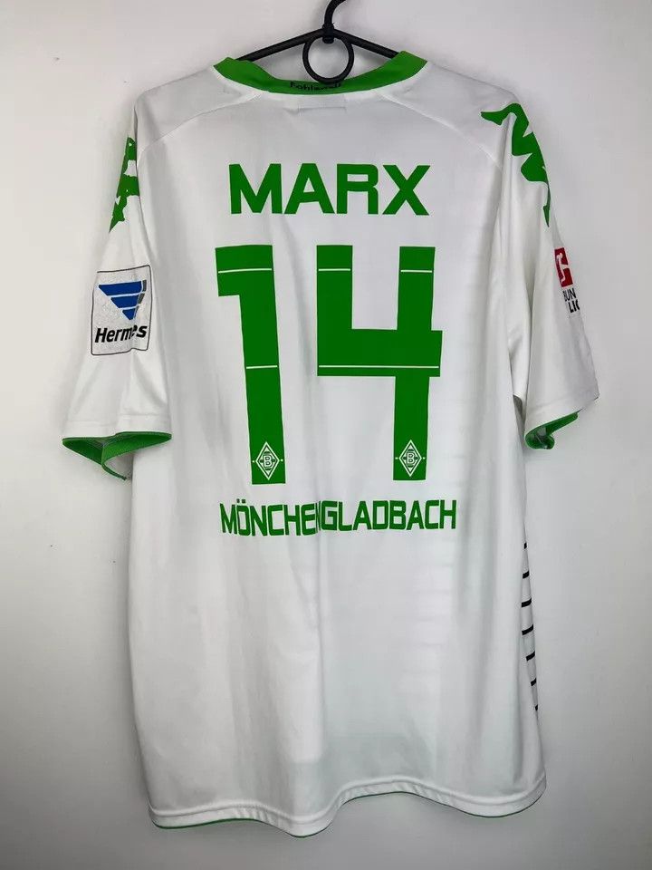 Kappa Borussia Monchengladbach 2013-14 Home Matchworn FOOTBALL Size US XL / EU 56 / 4 - 12 Thumbnail
