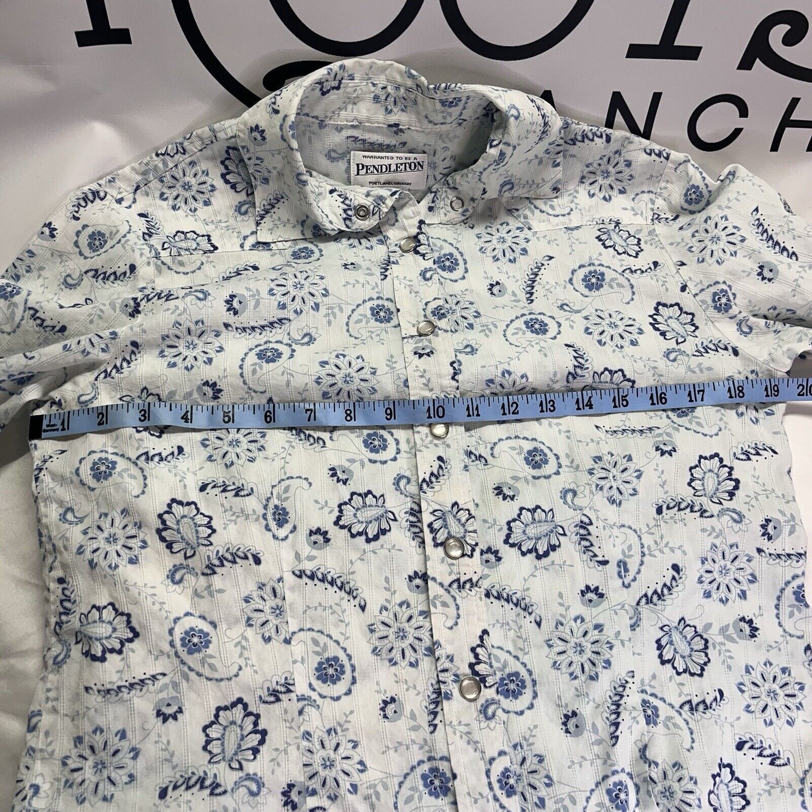 Pendleton Women’s Pendleton Pearl Snap Western Paisley Shirt Size S / US 4 / IT 40 - 9 Thumbnail