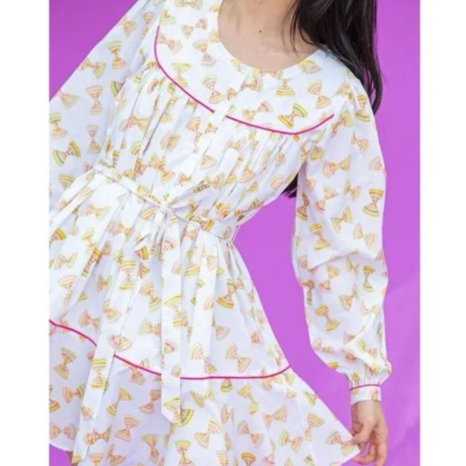 Other Rachel Antonoff Claudia Dress in Rainbow Farfalle Size M / US 6-8 / IT 42-44 - 1 Thumbnail