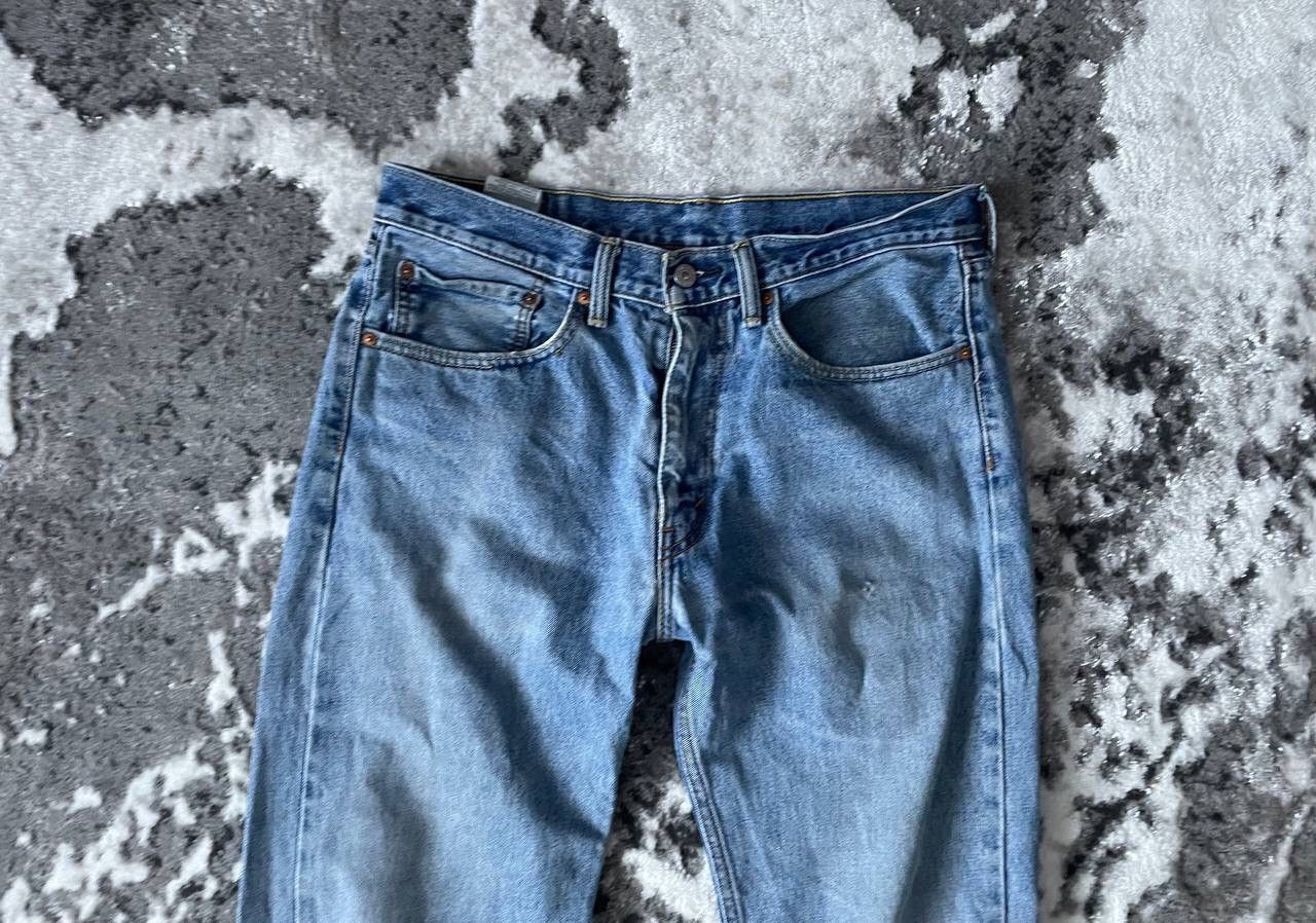 Levi's Vintage Clothing Vintage Levi’s 505 Washed Blue Denim Jeans Pants Y2K Rare Size US 33 - 4 Thumbnail