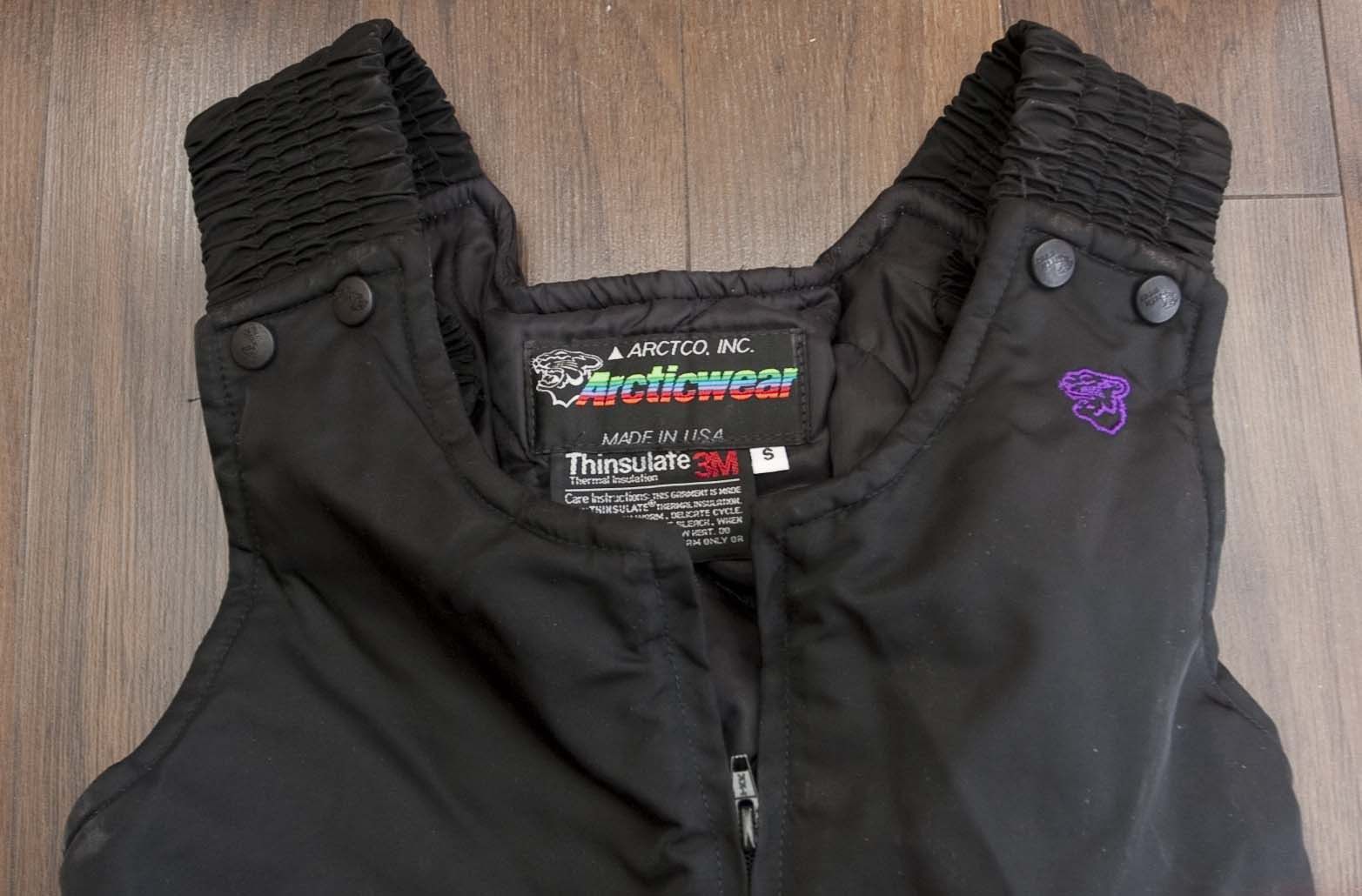 Vintage Arcticwear Arctic Cat Bibs Pants Snowmobile Size S /32x28.5 Size US 32 / EU 48 - 3 Thumbnail