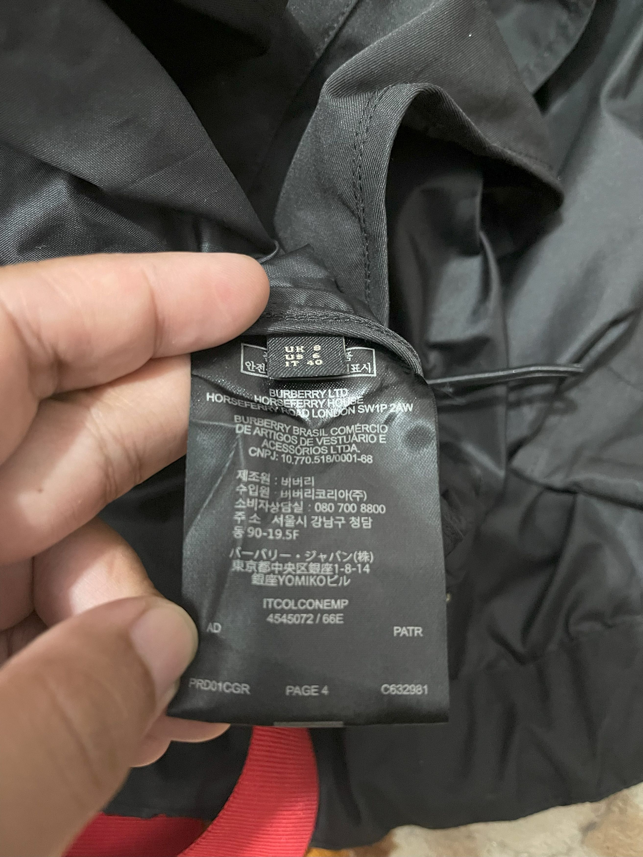 Burberry BURBERRY HORSEFERRY ROAD LONDON HOODIES WINDBREAKER JACKET Size XL / US 12-14 / IT 48-50 - 14 Thumbnail