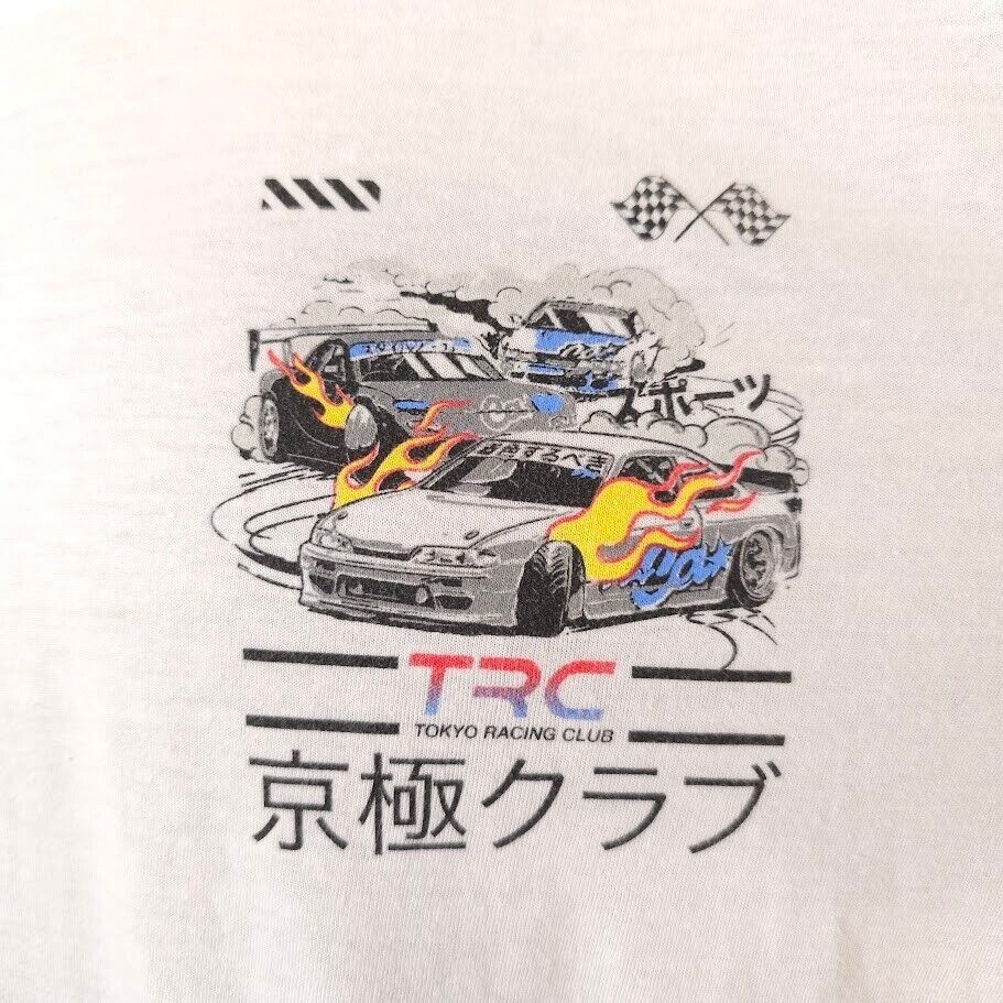 Other Tokyo Racing Club T Shirt Mens Size Medium White Streetwear Size US M / EU 48-50 / 2 - 3 Thumbnail