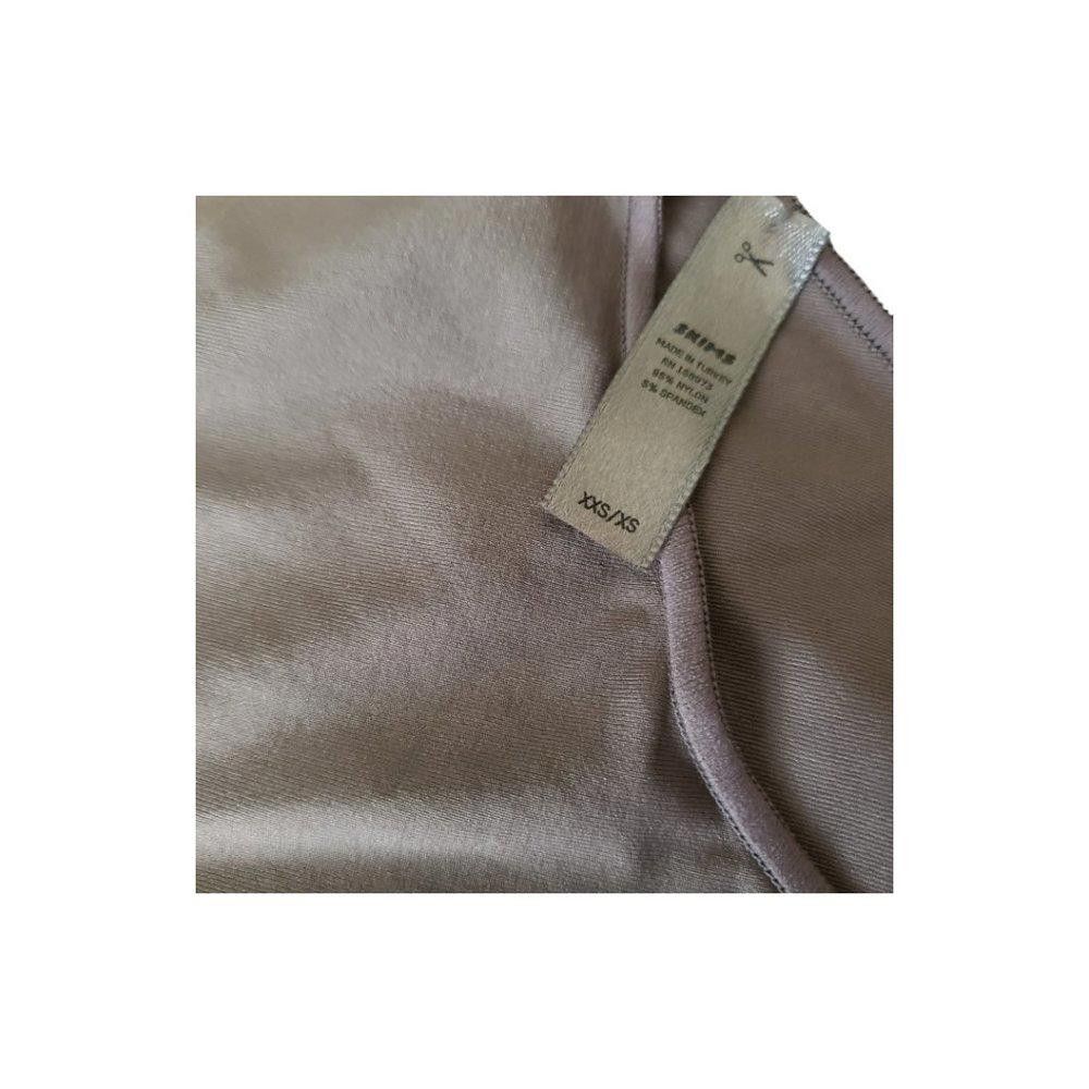 Designer CT756 Skims NWOT Essential Mock Neck Brief Bodysuit Umber X… Size XXS / US 00 / IT 34 - 4 Thumbnail