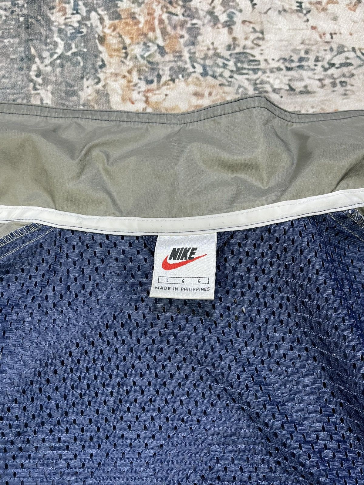 Nike Vintage 90s Nike Spell Out Windbreaker Jacket Size US L / EU 52-54 / 3 - 14 Thumbnail