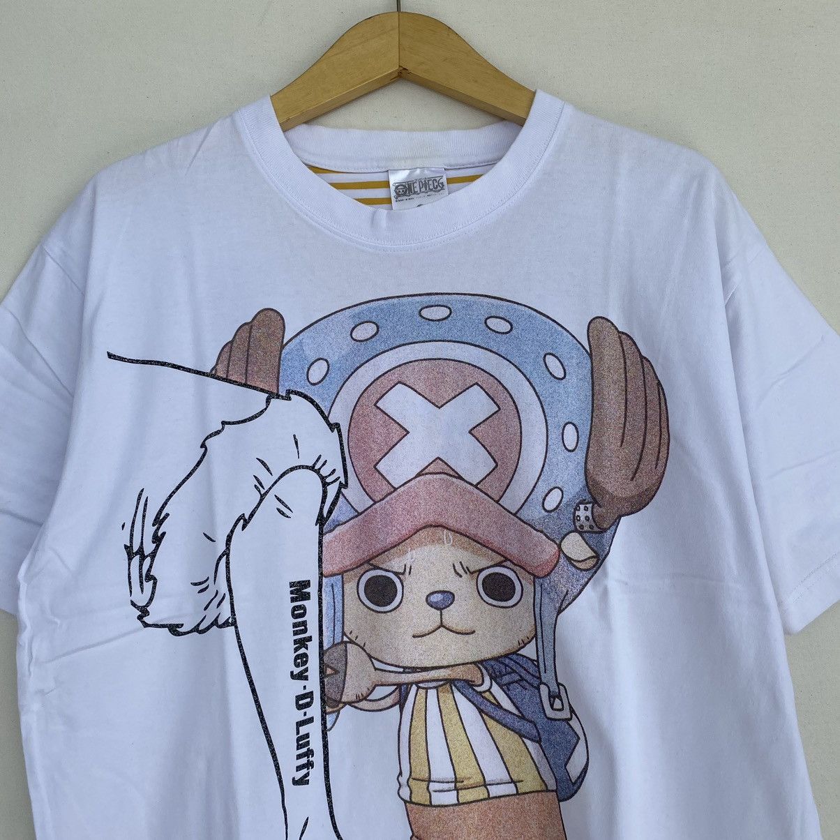 Anime × One Piece T Shirt Onepiece Monkey D luffy and Tony Tony chopper Size US XL / EU 56 / 4 - 1 Thumbnail