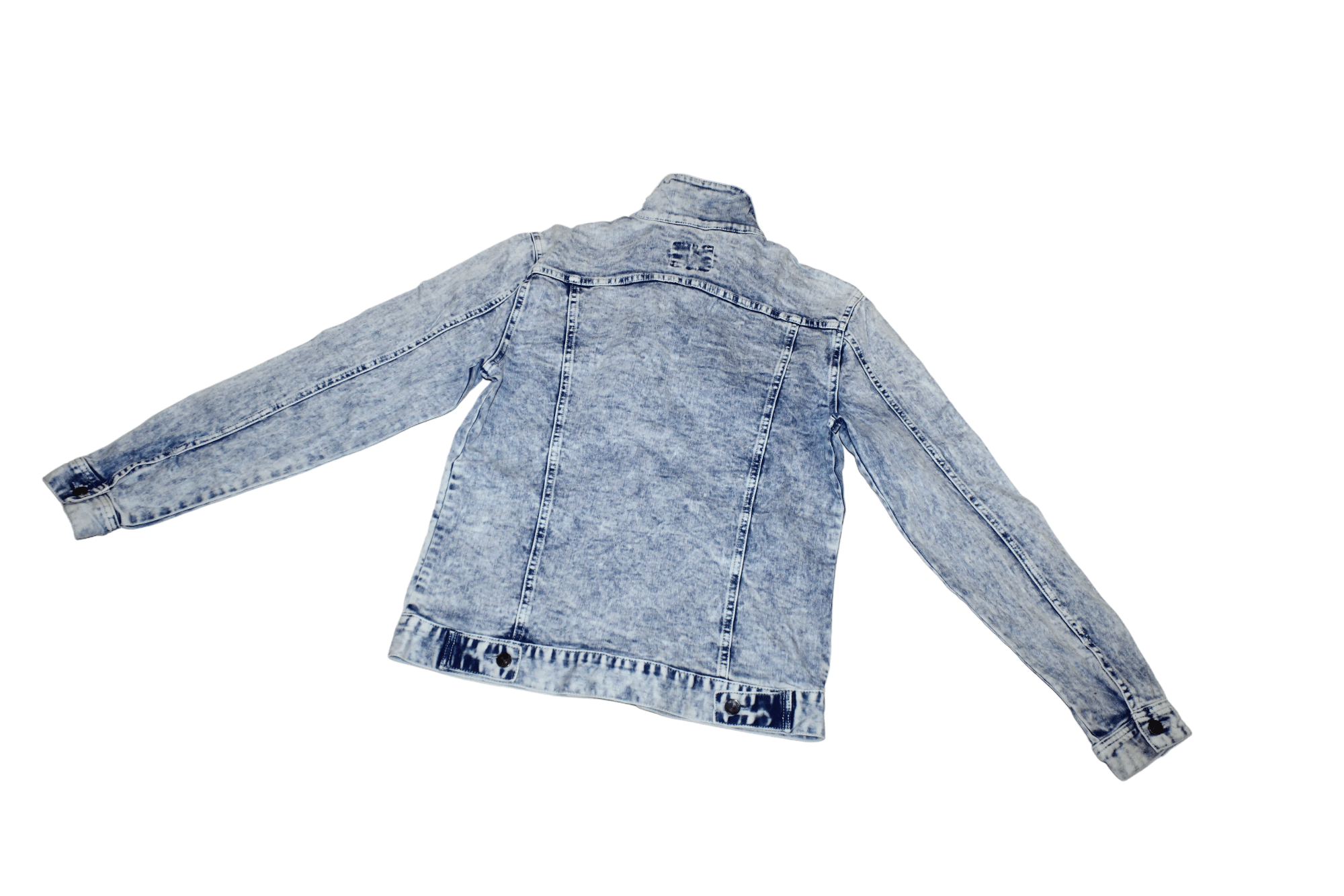Kill City Kill City Los Angeles Acid Wash Denim Trucker Jacket Size US S / EU 44-46 / 1 - 13 Thumbnail