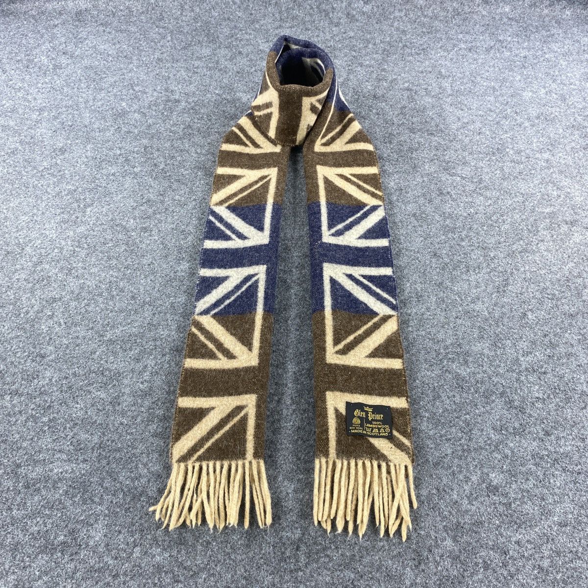 Vintage Glen Prince Scarf # Muffler # Neckwear # D562 Size ONE SIZE - 1 Thumbnail