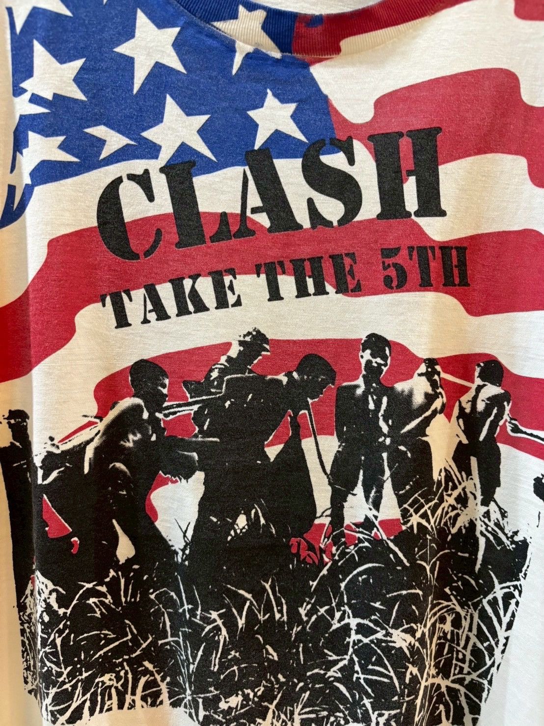 Band Tees Vintage The Clash tee Size US XXL / EU 58 / 5 - 4 Thumbnail