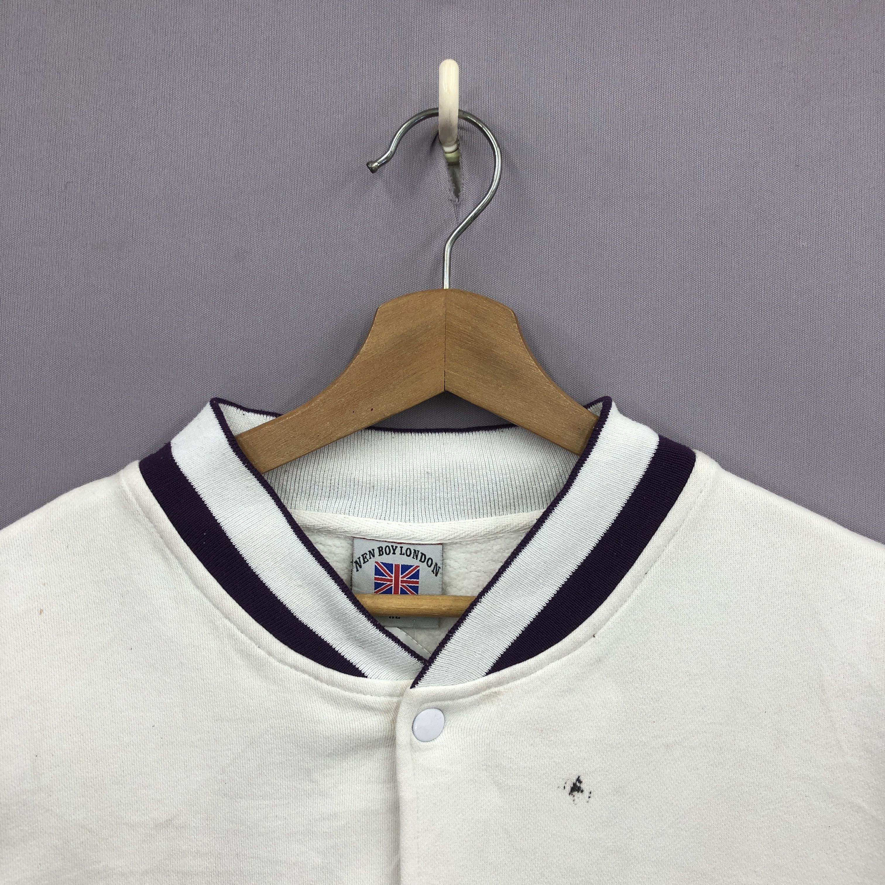 Japanese Brand × Vintage Vintage Y2K New Boy London Baggy Sweater Sweatshirt Size US XL / EU 56 / 4 - 3 Thumbnail