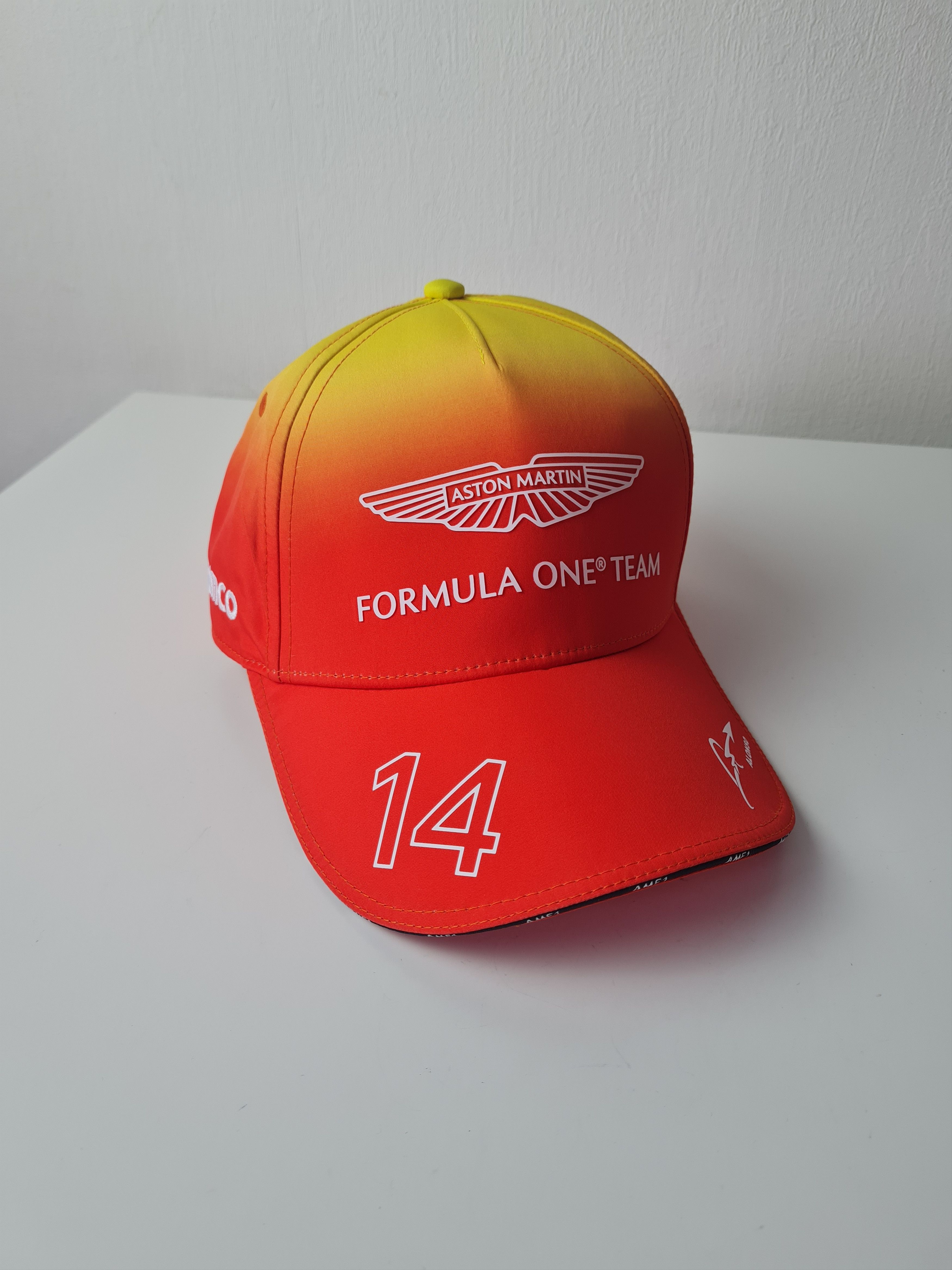 Formula 1 Aston Martin F1 Fernando Alonso Special Spain GP Baseball Size ONE SIZE - 2 Thumbnail