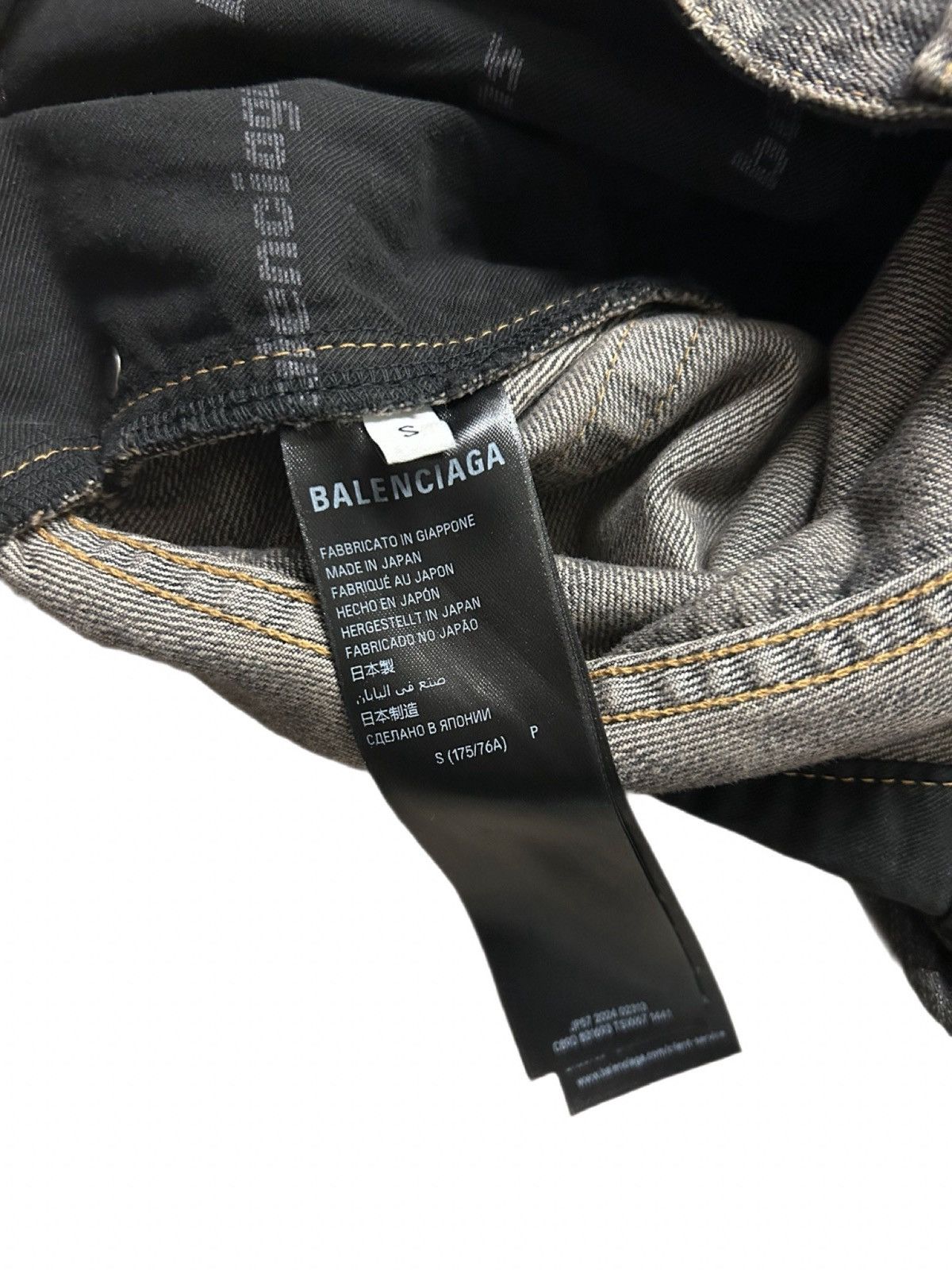 Balenciaga Balenciaga Vinatge Washed Denim Size US 32 / EU 48 - 5 Thumbnail
