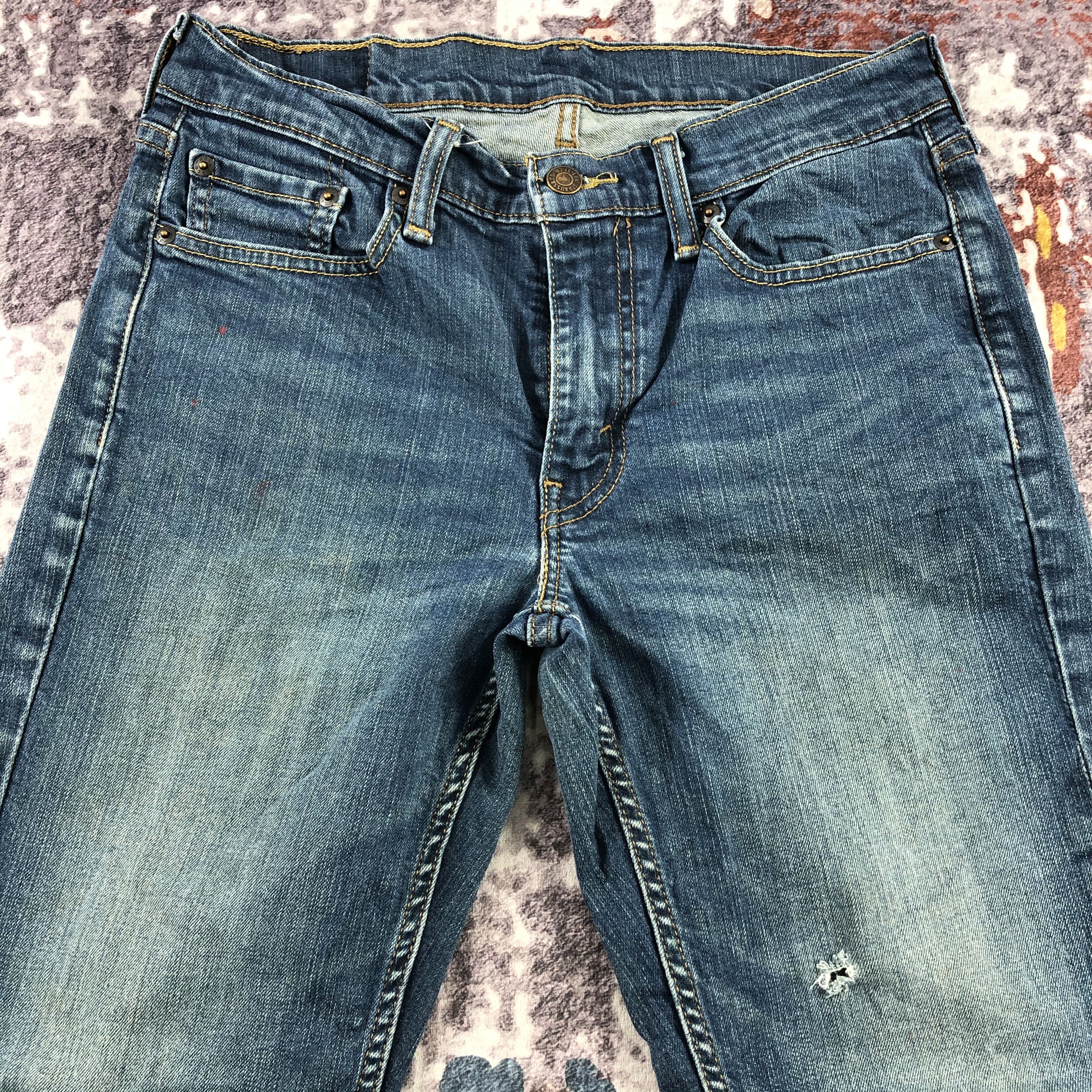 Levi's × Vintage Vintage Blue Wash Levis 514 Jeans-JM2970 Size US 29 - 3 Thumbnail