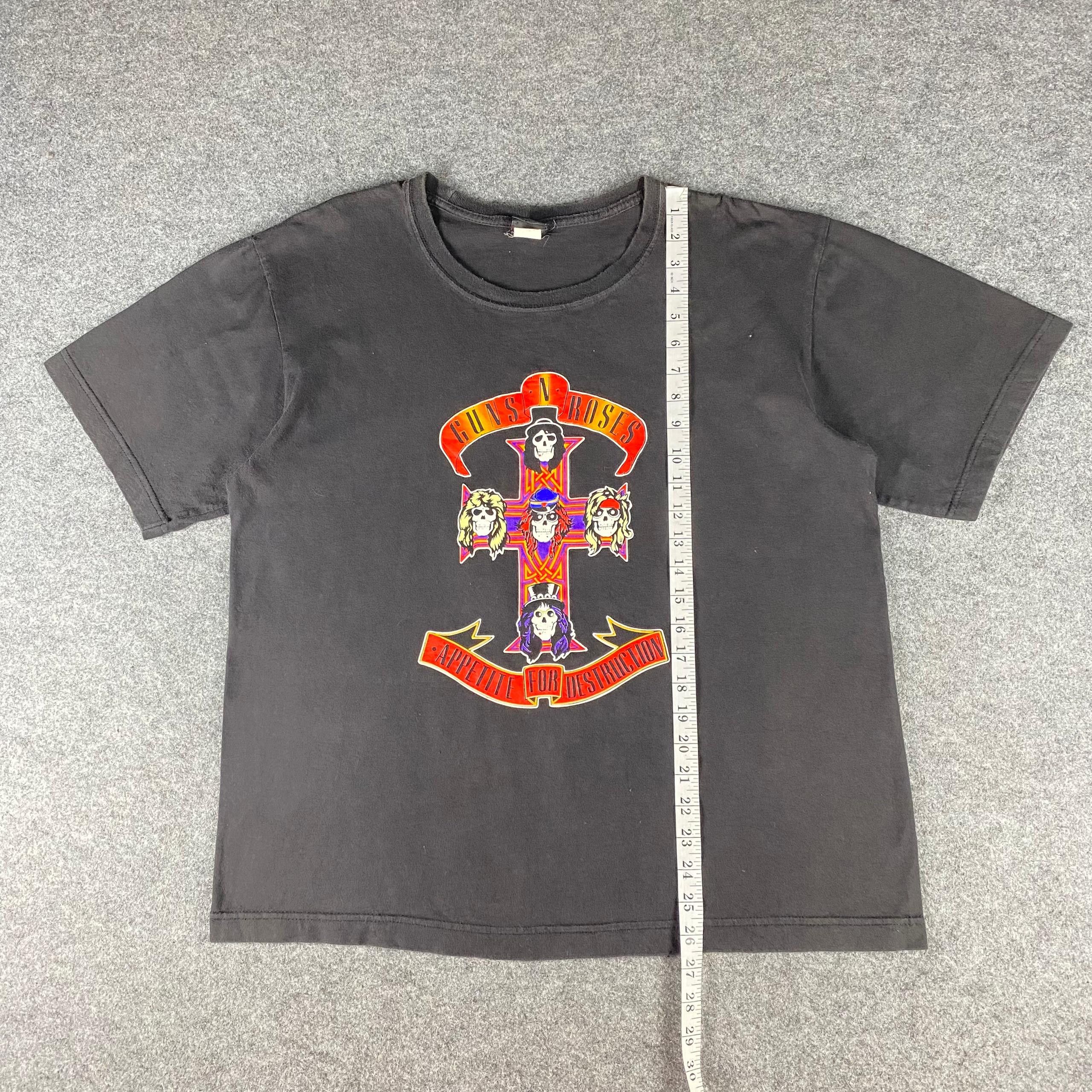 Band Tees Vintage 90s Guns & Roses Tshirt Size US L / EU 52-54 / 3 - 4 Thumbnail