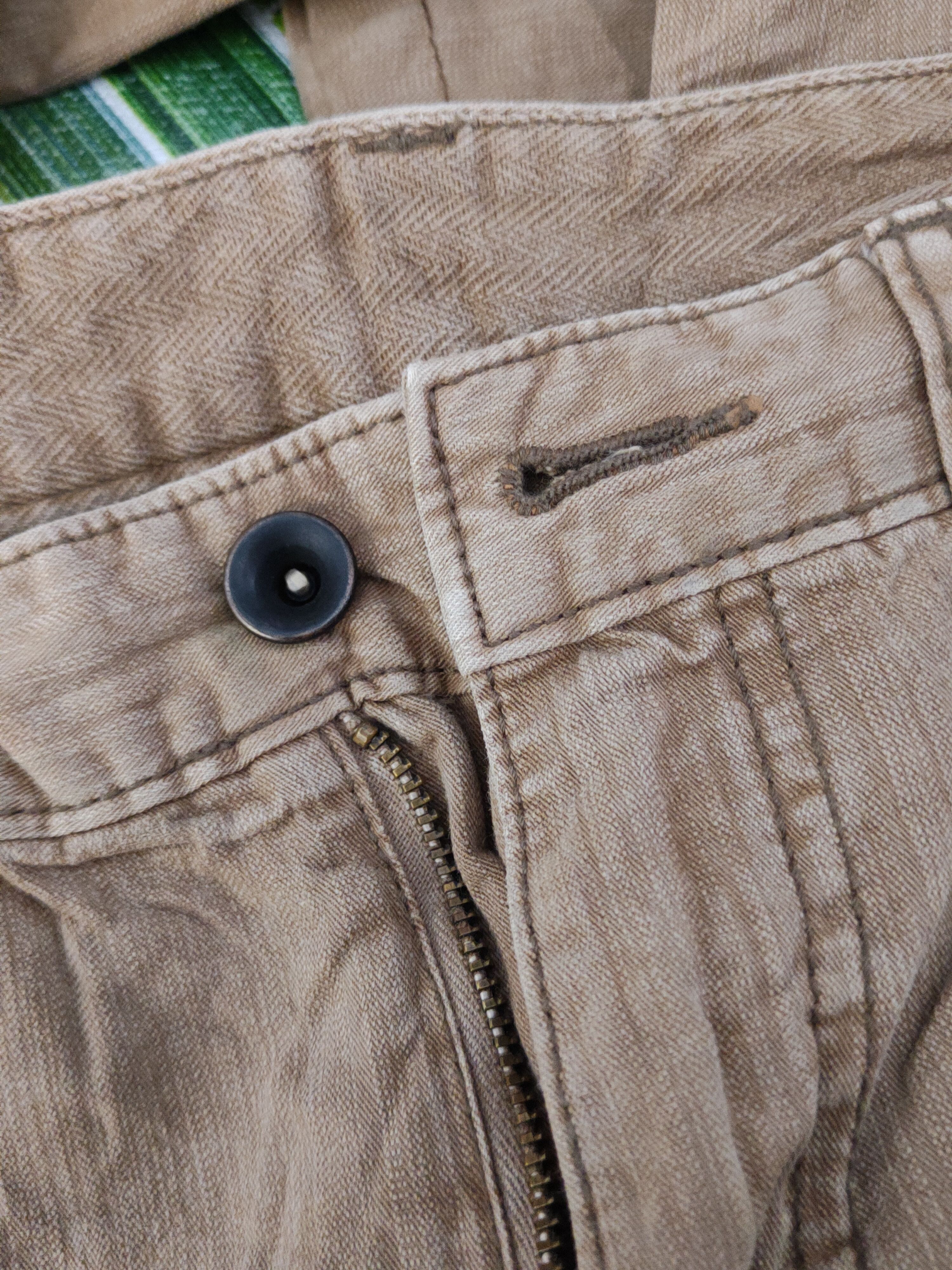 Japanese Brand DL Surplus Brown Multipocket Tactical Cargo Pants #S2444 Size US 30 / EU 46 - 12 Thumbnail