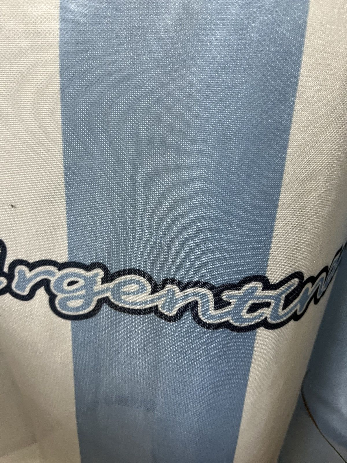 Vintage Argentina Vintage #7 Saviola Blokecore Soccer Jersey Size US XL / EU 56 / 4 - 9 Thumbnail