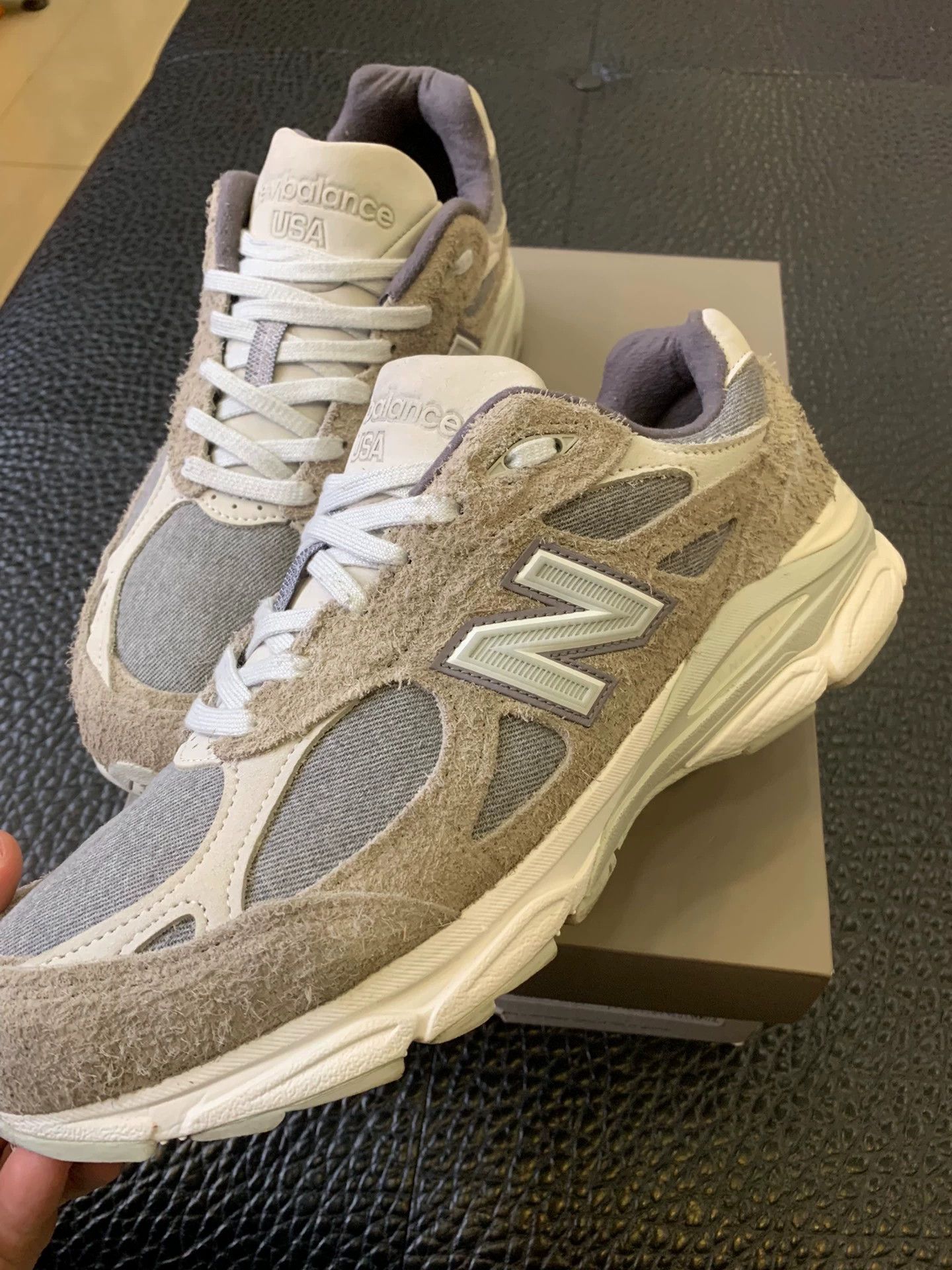 New Balance Levis × New Balance M990LV3 Denim Gray 43 Near New Size US 9.5 / EU 42-43 - 2 Thumbnail