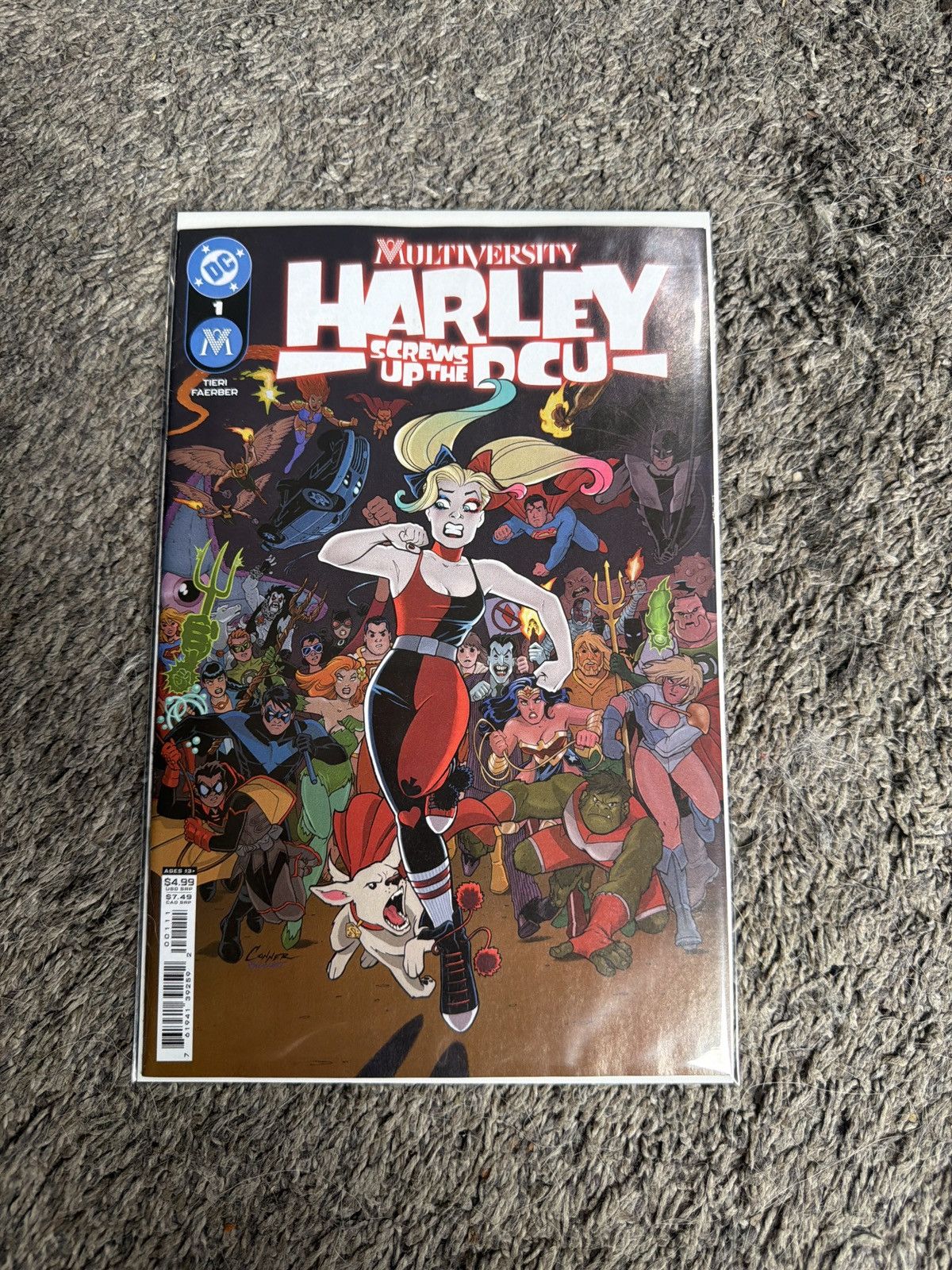 DC Comics 2025 DC Comics Harley Screws Up The DCU #1 Comic Book Size ONE SIZE - 1 Thumbnail