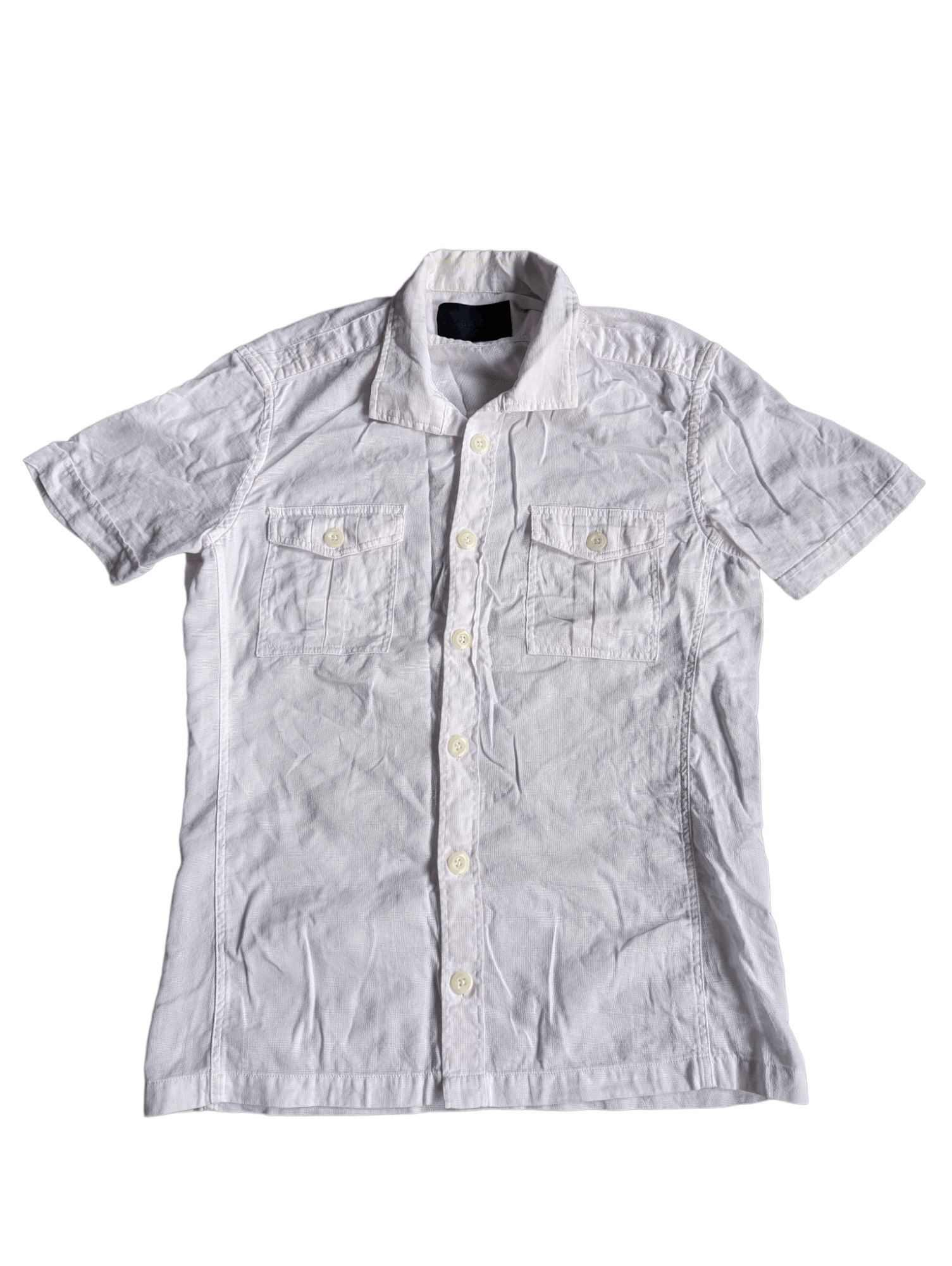 Japanese Brand × NANO universe × junhashimoto JUNHASHIMOTO X NANO UNIVERSE DOUBLE POCKET BUTTON UP SHIRT Size S / US 4 / IT 40 - 1 Thumbnail
