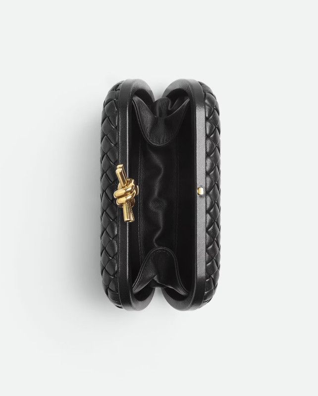 Bottega Veneta [NWT] [$3900] Bottega Veneta Knot Bag Black Color Size ONE SIZE - 4 Thumbnail