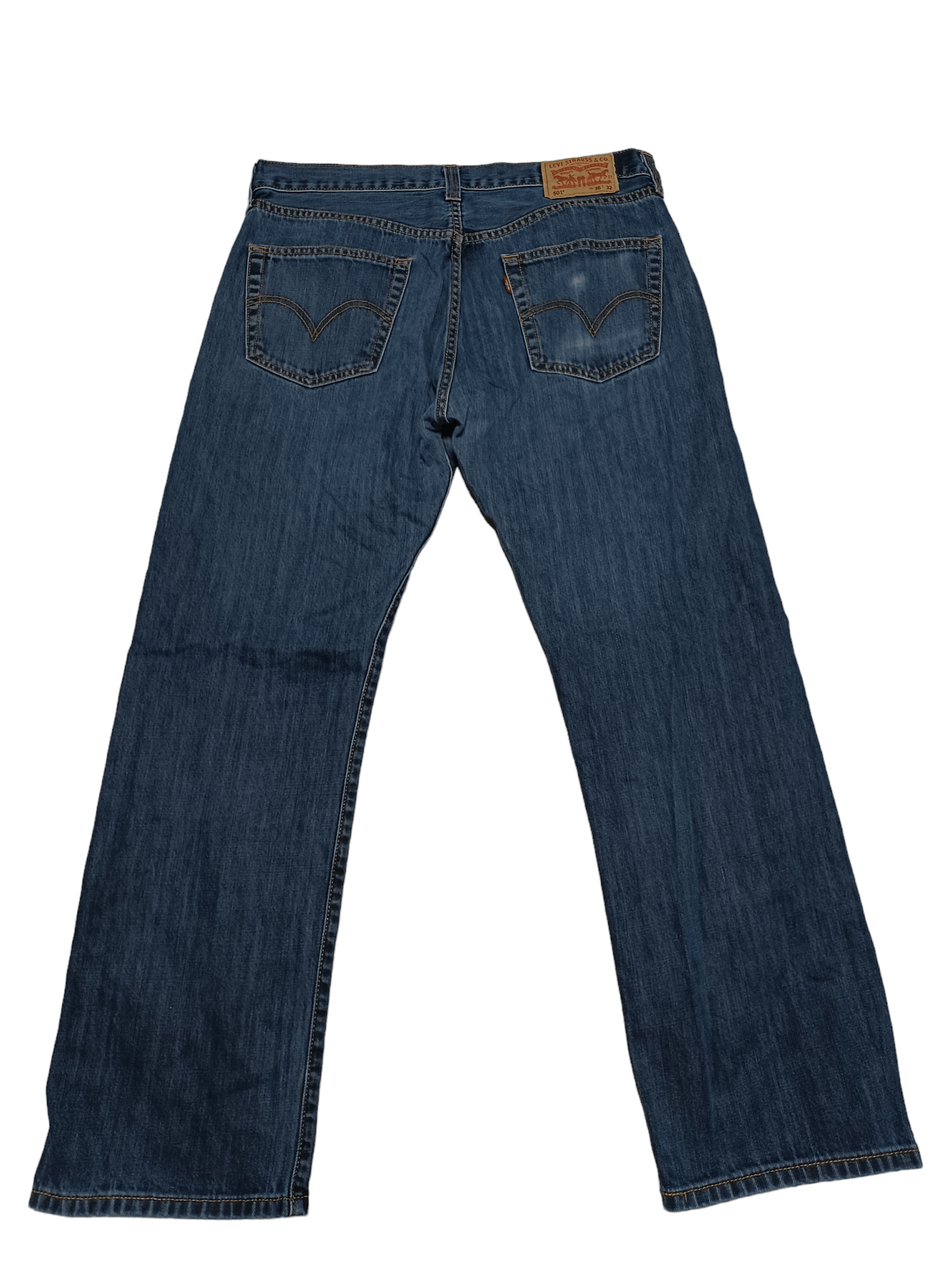 Levi's LEVIS 501 W36 L32 JEANS DENIM STRAIGHT CLASSIC Size US 36 / EU 52 - 2 Thumbnail