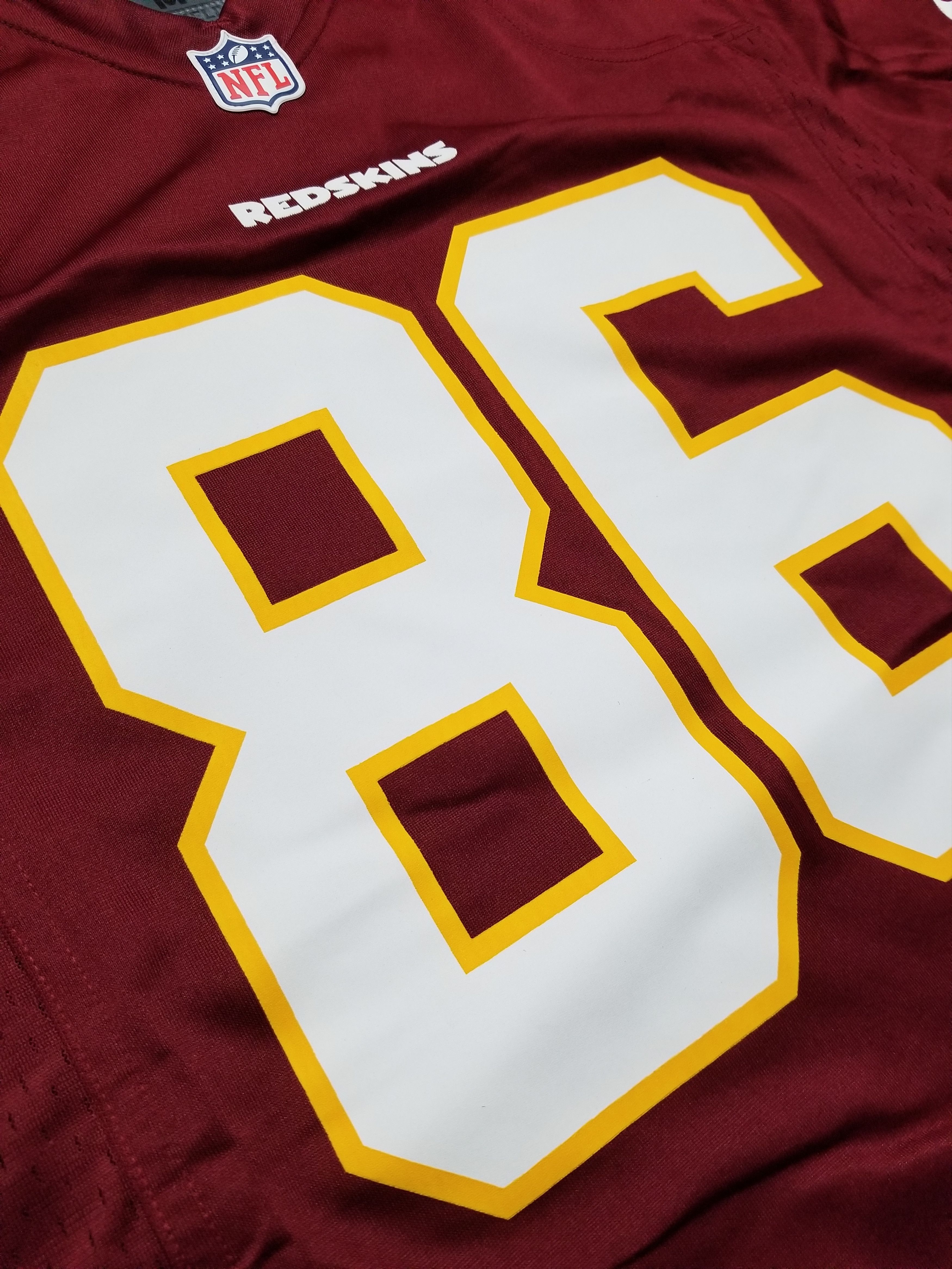 Nike Nike Washington Redskins Reed #86 Burgundy NFL Jersey Size US M / EU 48-50 / 2 - 11 Thumbnail