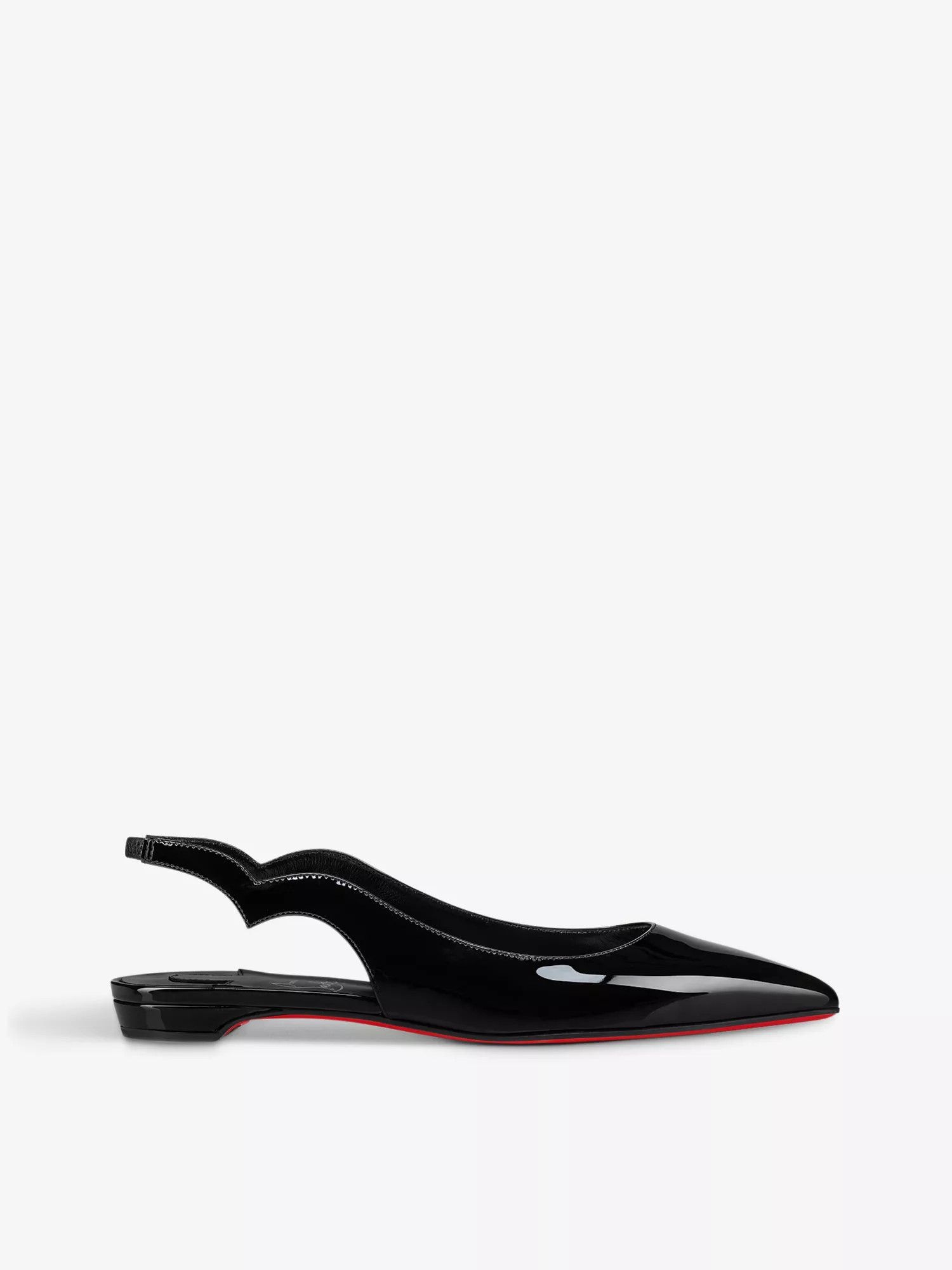 Christian Louboutin o1w1db10425 Flats in Black Size US 4.5 / IT 34.5 - 1 Thumbnail