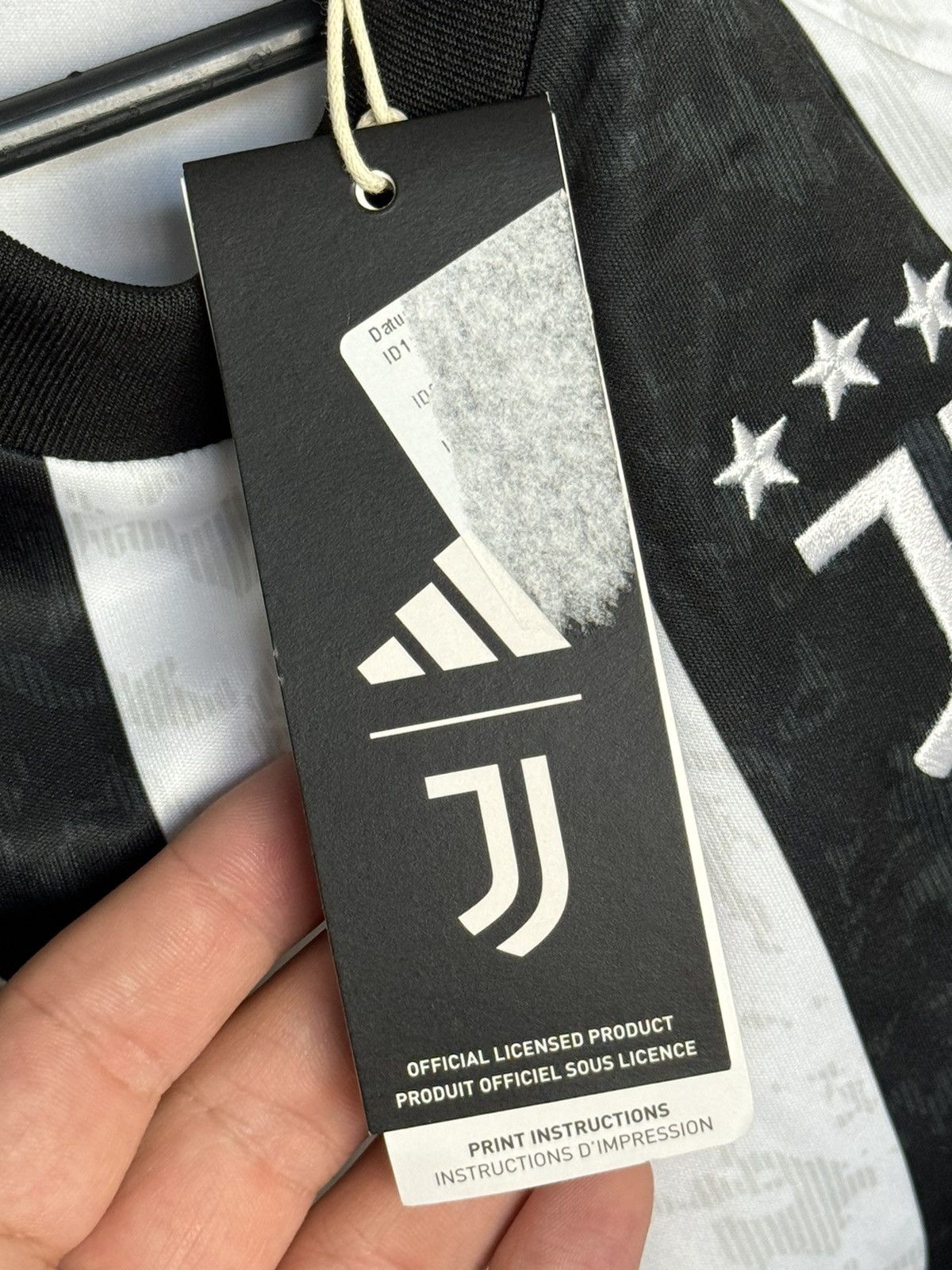 Adidas KIDS New Juventus 24/25 Home Football Jersey T-Shirt Size US XS / EU 42 / 0 - 10 Thumbnail