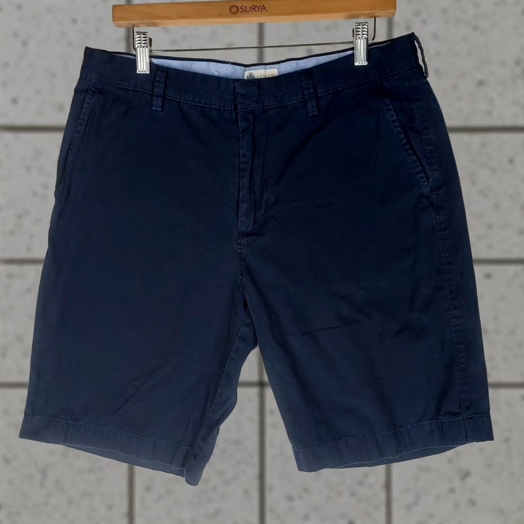 J.Crew J.Crew Navy Men Chino Shorts Regular Size 34 Cotton Beach Outdoor Sports Workwear Casual Travel Navy Mens Size US 34 / EU 50 - 1 Thumbnail