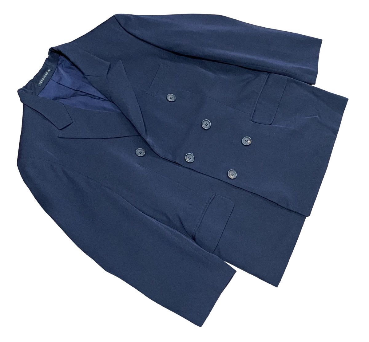 Yohji Yamamoto Vtg🔥iconic YOHJI YAMAMOTO Pour Homme Pocket Blazer Jacket Size 38S - 7 Thumbnail