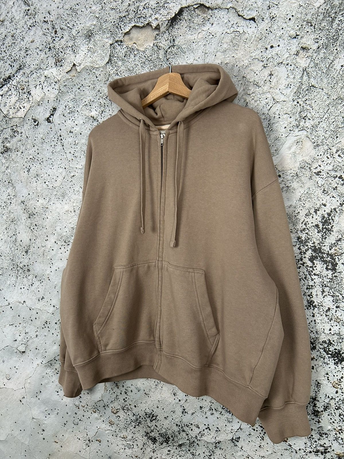 H&M H&M Basic Premium Blank Zip Baggy Hoodie Boxy Skate Size US M / EU 48-50 / 2 - 2 Thumbnail