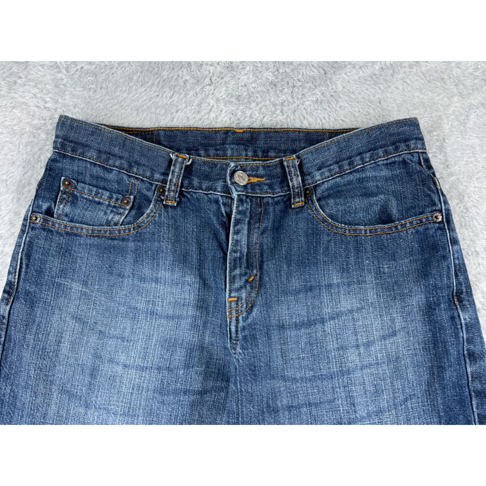 Levi's Levi's 515 Bootcut Jeans Women 10 Blue Denim Mid Rise Stretch Casual Pants Size 32" / US 10 / IT 46 - 4 Thumbnail