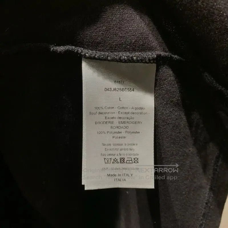 Dior Dior Black Cotton Men's T-shirt . Size US L / EU 52-54 / 3 - 5 Thumbnail