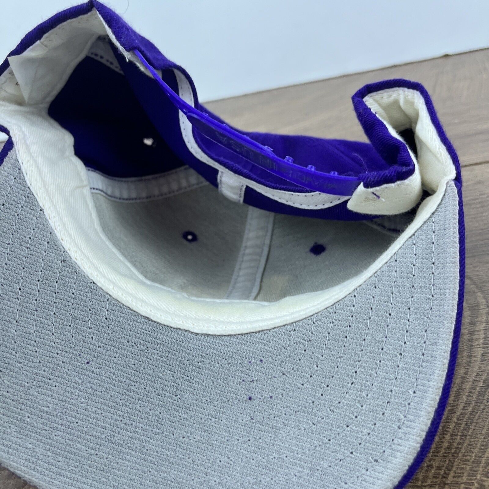 Other Defiance College Hat Yellow Jackets Purple Hat Adjustable Ad Size ONE SIZE - 14 Thumbnail