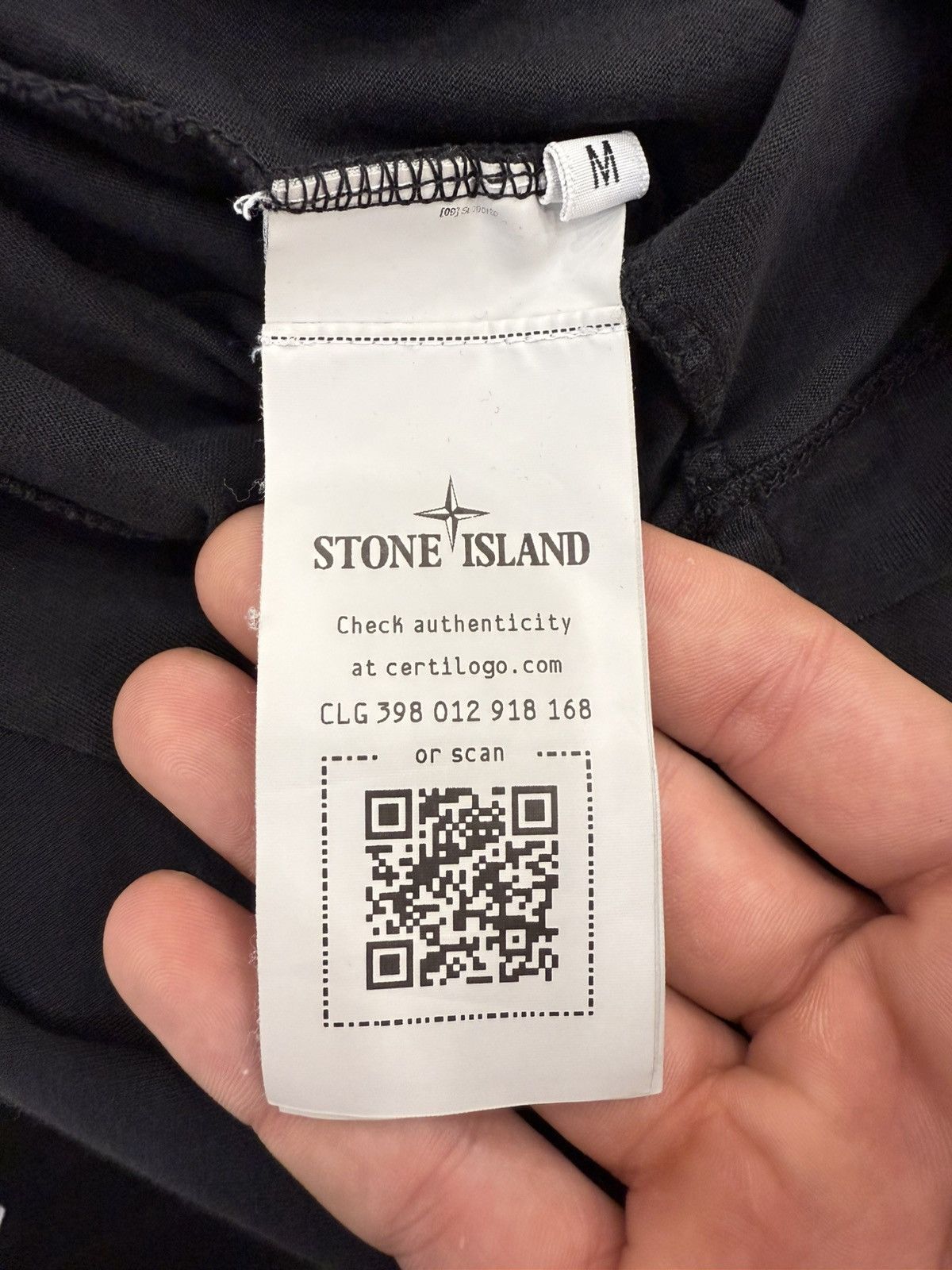 Stone Island Stone Island Black T-Shirt Size US M / EU 48-50 / 2 - 4 Thumbnail