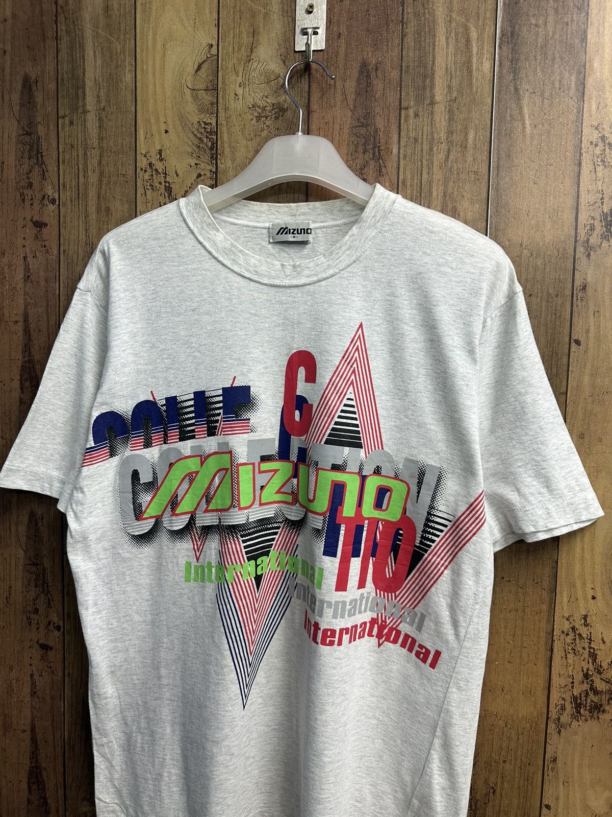 Mizuno Vintage Mizuno Collection Single Stitch Tshirt A470 Size US M / EU 48-50 / 2 - 2 Thumbnail