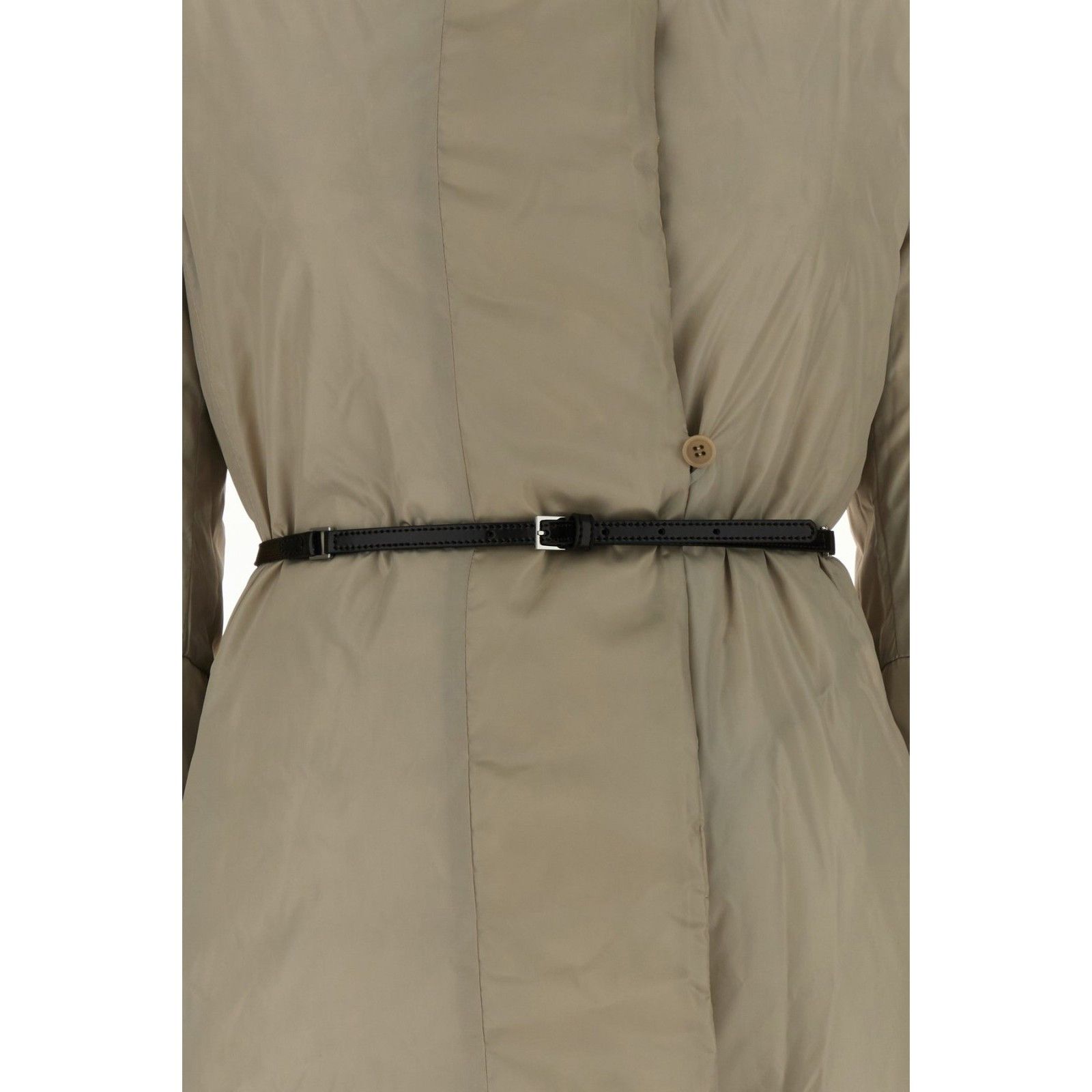 Max Mara MAX MARA Novef Cappuccino Nylon Blend Jacket New & Authentic Size S / US 4 / IT 40 - 4 Thumbnail
