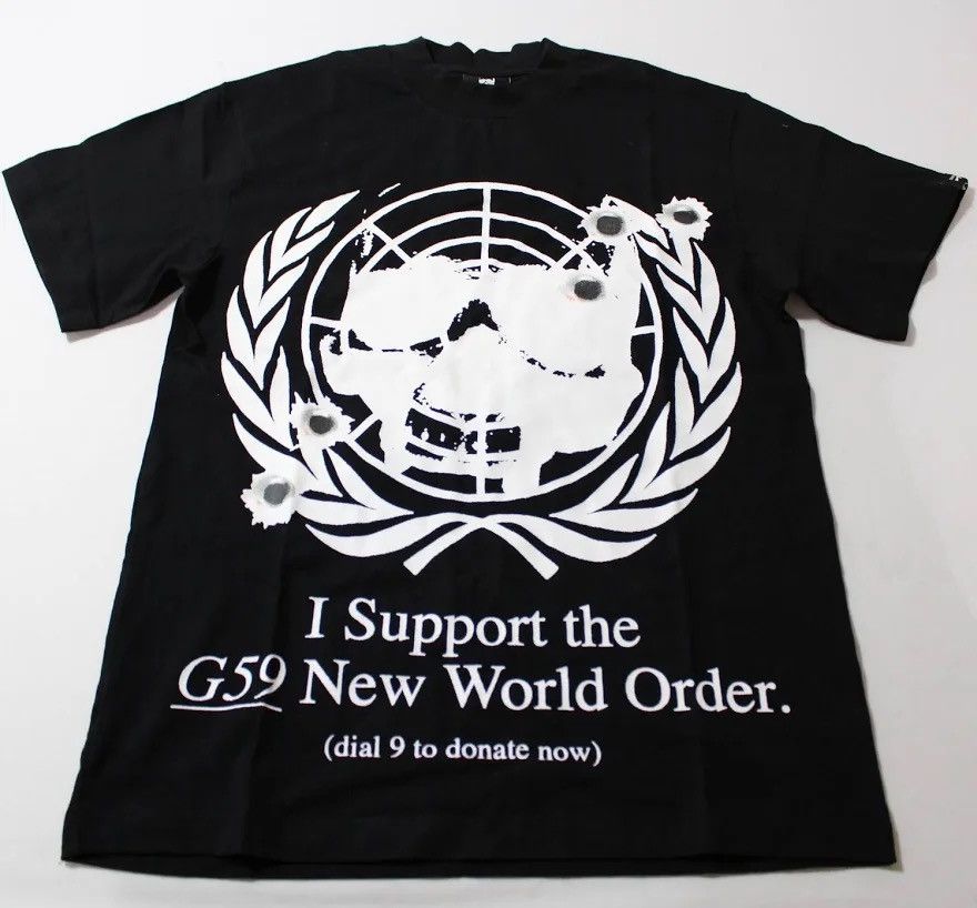 G59 Records G59 New World Order Tee (Black) Size US XL / EU 56 / 4 - 1 Thumbnail