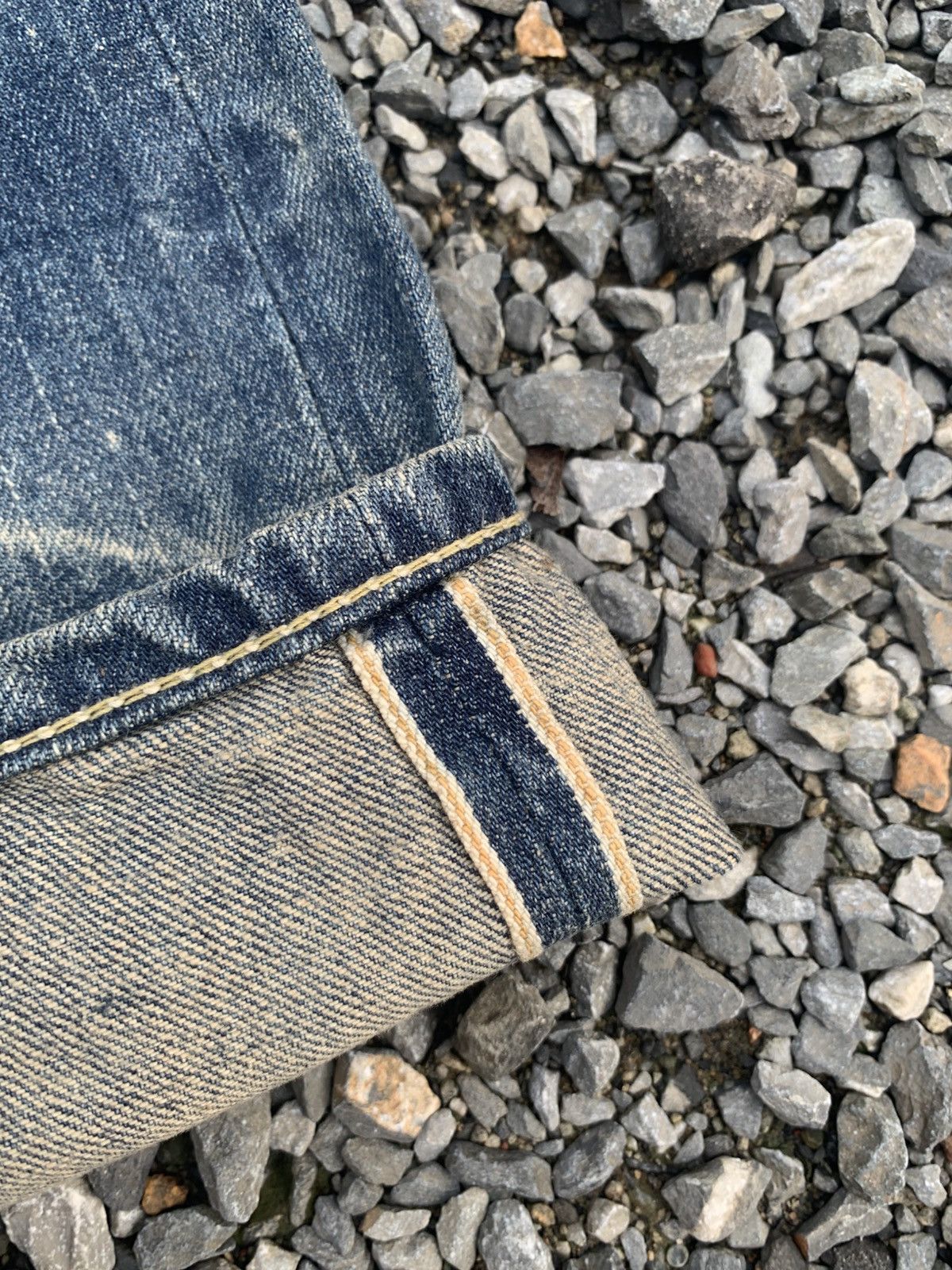 Kapital SCANNER FUNDAMENTAL CLAWMARK SELVEDGE JAPANESE RUSTY DENIM Size US 32 / EU 48 - 11 Thumbnail