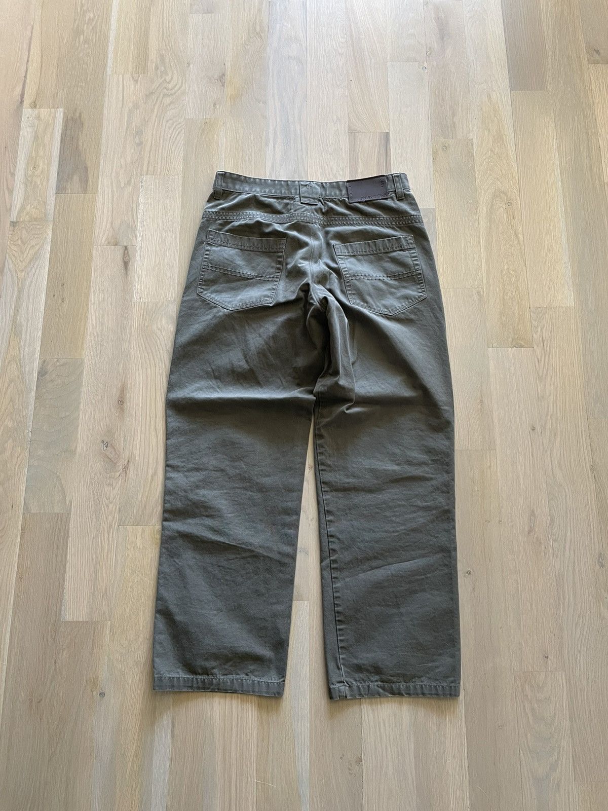 Other Green Straight Leg Pants Size US 30 / EU 46 - 9 Thumbnail