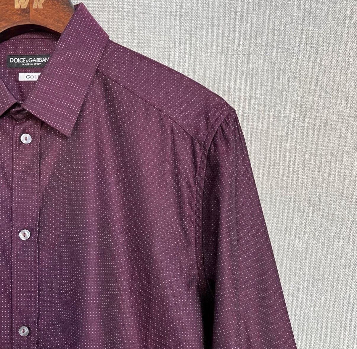 Dolce & Gabbana Dolce & Gabbana Purple GOLD Series Long Sleeve Shirt Size US XS / EU 42 / 0 - 3 Thumbnail