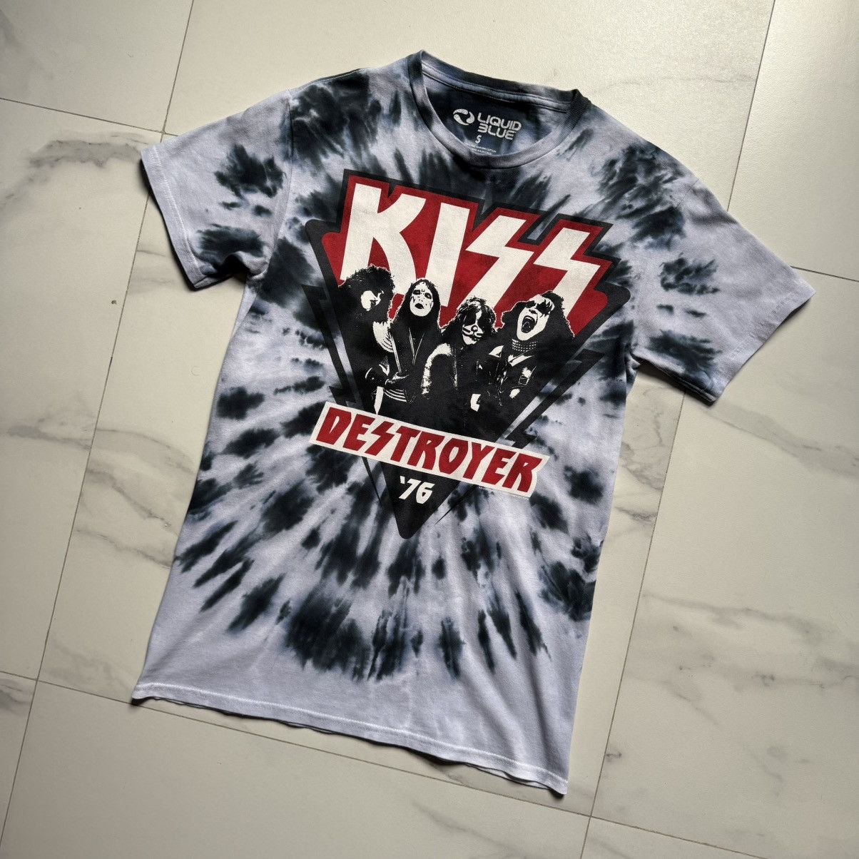 Liquid Blue KISS Destroyer ‘76 2016 Liquid Blue Tie Dye Tee Size US S / EU 44-46 / 1 - 3 Thumbnail