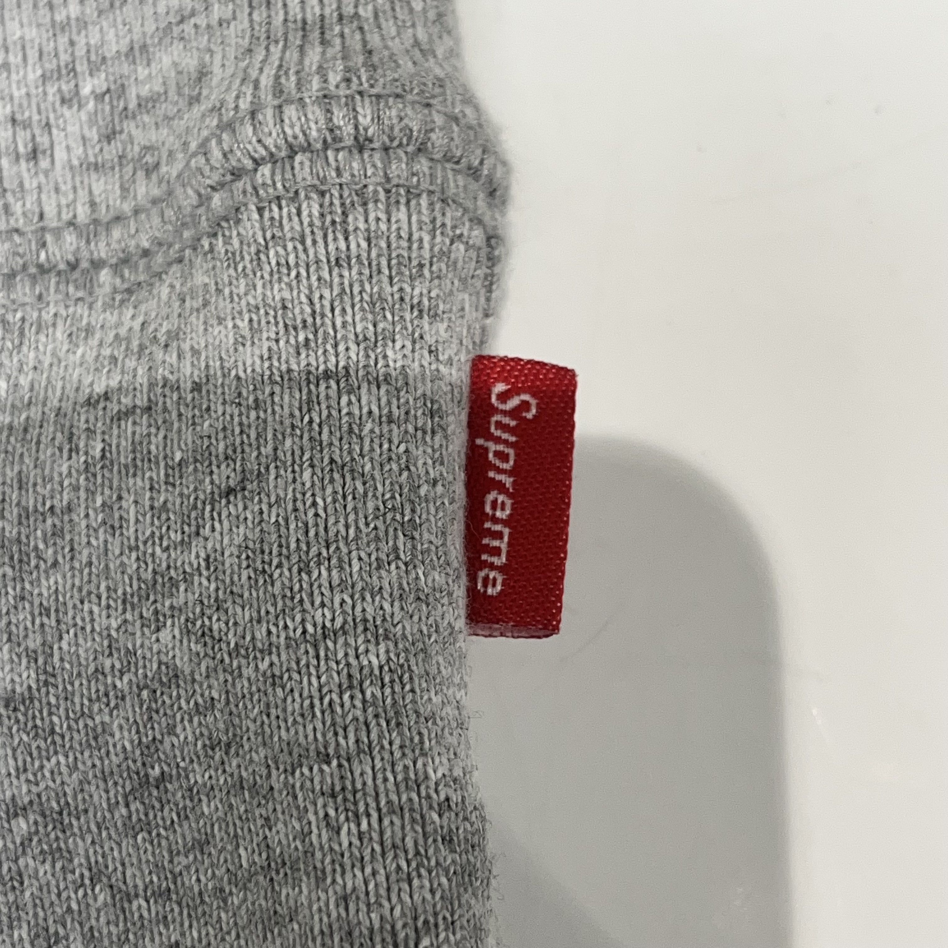 Supreme Supreme Cross Box Logo Hoodie Grey Size US M / EU 48-50 / 2 - 7 Thumbnail