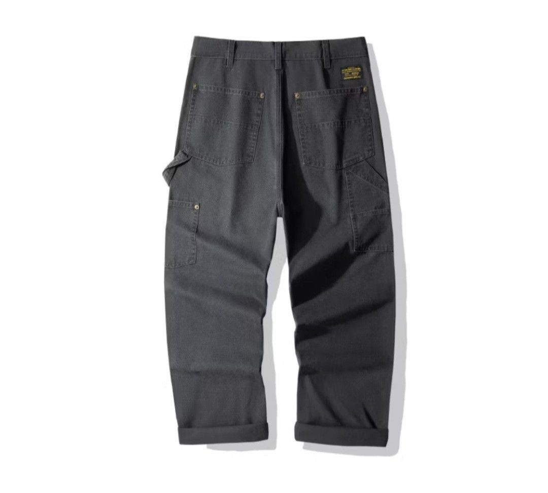 Japanese Brand Double knee grey colour Japanese style pant Size US 32 / EU 48 - 2 Thumbnail