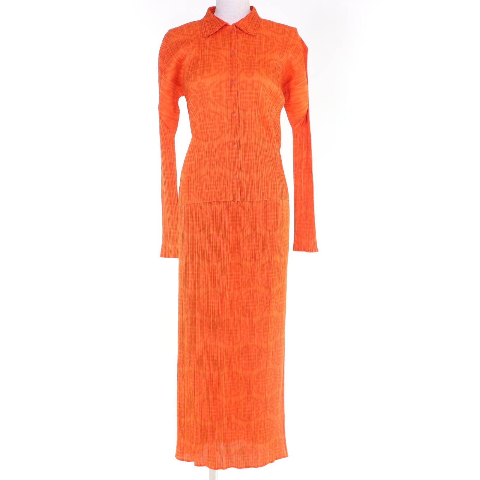 Issey Miyake Issey Miyake Pleats Please Issey Miyake Polyester Two Piece Set Textile Tops DUTY FREE for USA Size ONE SIZE - 1 Thumbnail