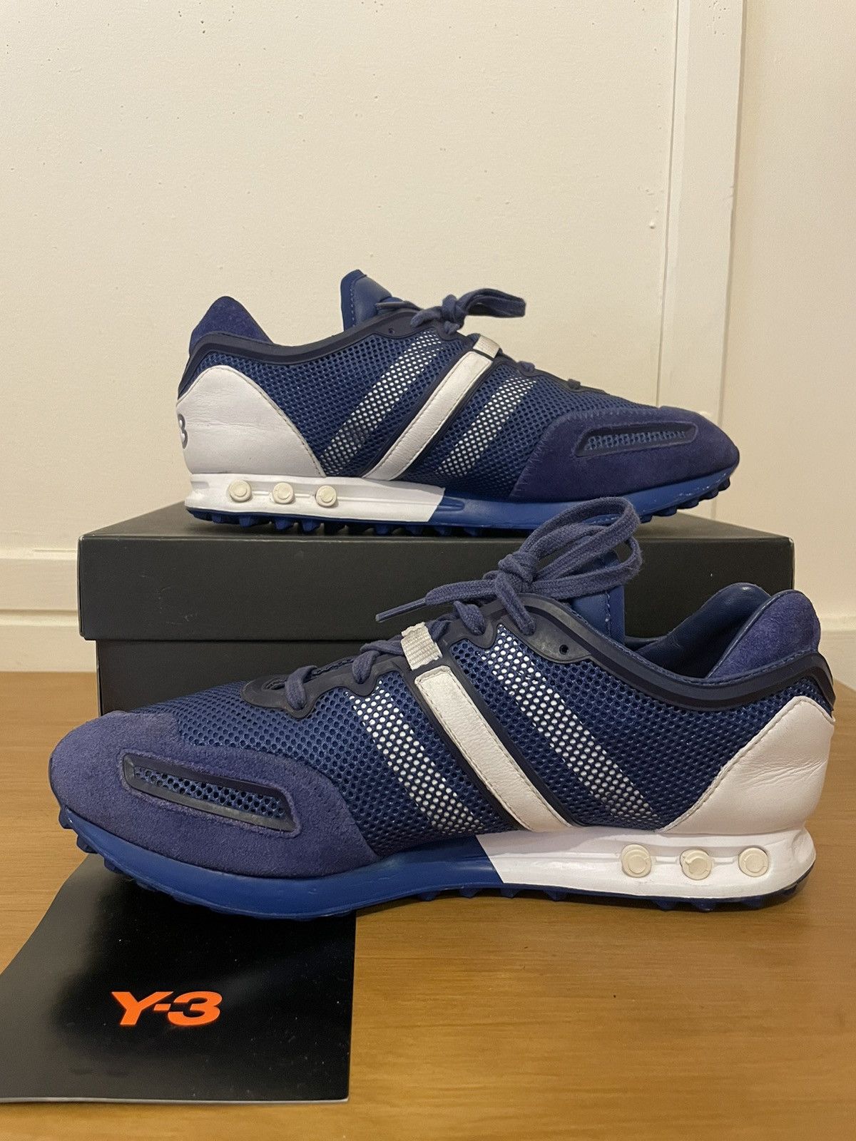 Adidas × Y-3 × Yohji Yamamoto Adidas Y-3 Yohji Yamamoto Tokio Trainers Blue Size US 8.5 / EU 41-42 - 2 Thumbnail