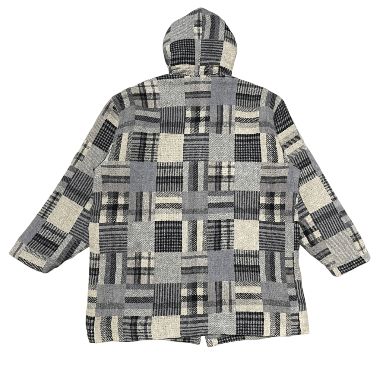 Issey Miyake Vintage Gavial Patchwork Style Duffle Coat Issey Inspired Size US L / EU 52-54 / 3 - 10 Thumbnail