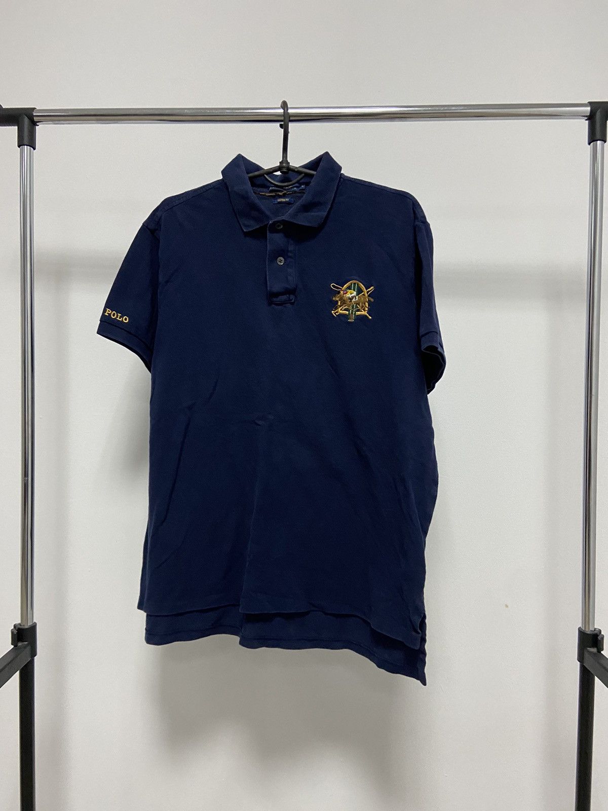 Polo Ralph Lauren Polo Ralph Lauren Vintage Small Logo Polos T Shirt Size US L / EU 52-54 / 3 - 1 Thumbnail